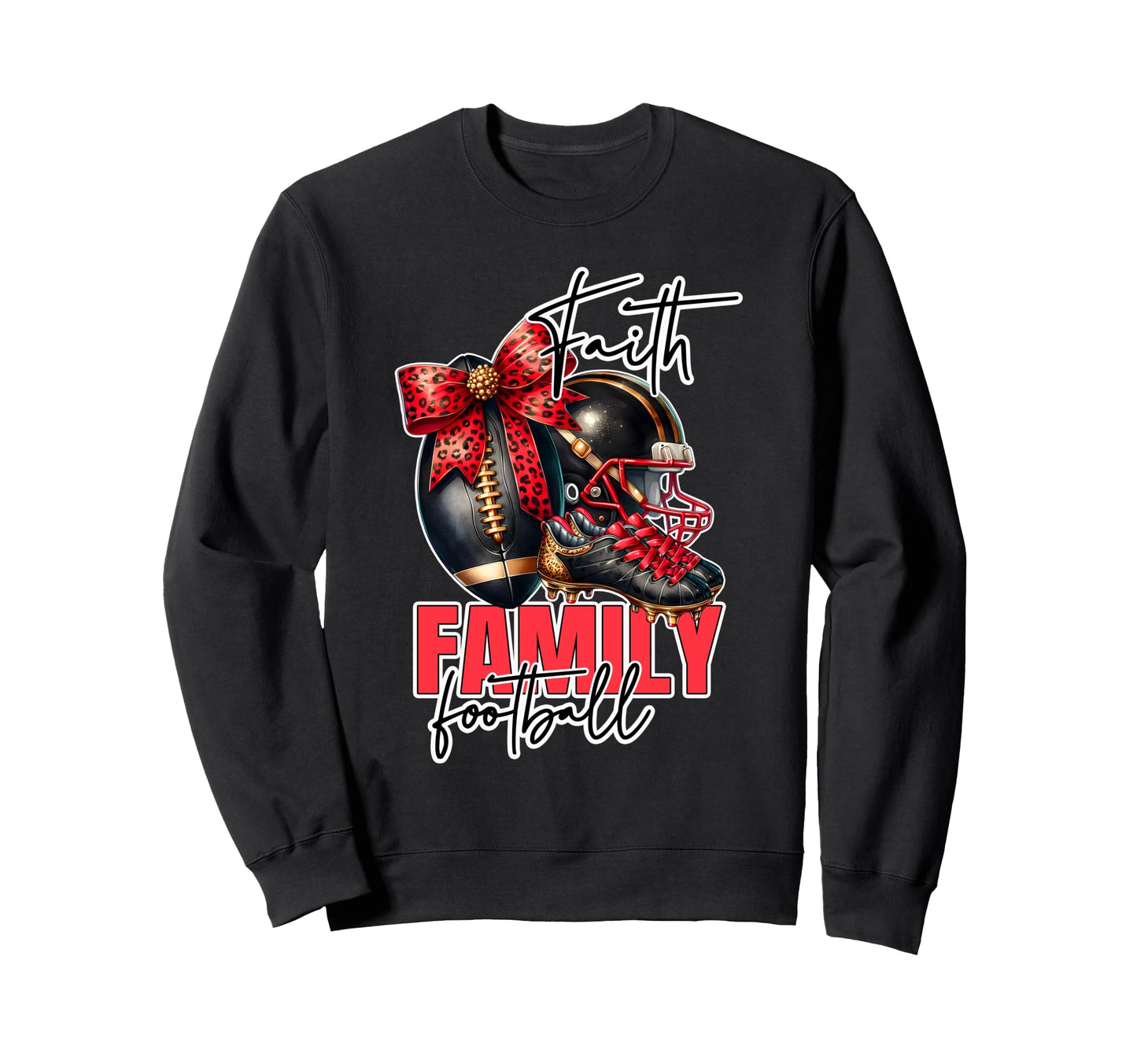 Baseball Family Game Day Leopard Sweatshirt - Streetwear Style Men Women - T-Shirt, Sweatshirt, Hoodie