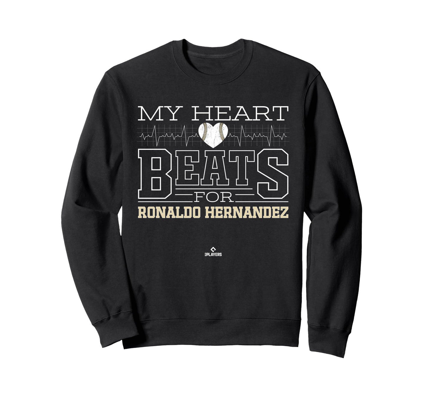 My Heart Beats Ronaldo Hernandez Sweatshirt - Minimalist Print Unisex - T-Shirt, Sweatshirt, Hoodie
