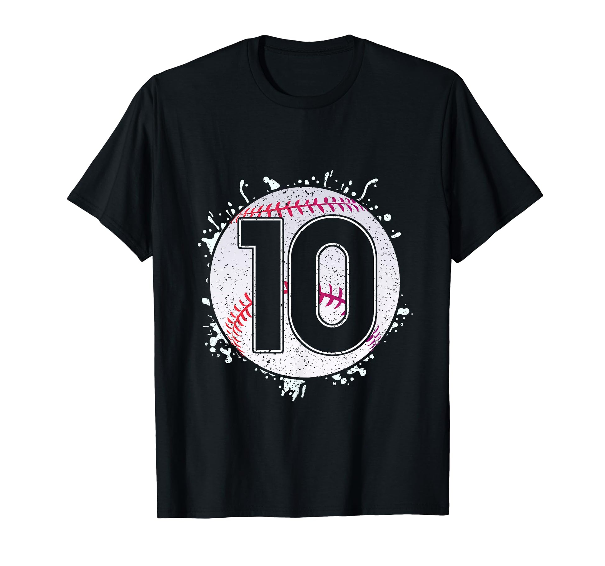 Baseball Birthday 10Th Birthday Party T-Shirt - Graphic Print for Adults - T-Shirt, Sweatshirt, Hoodie