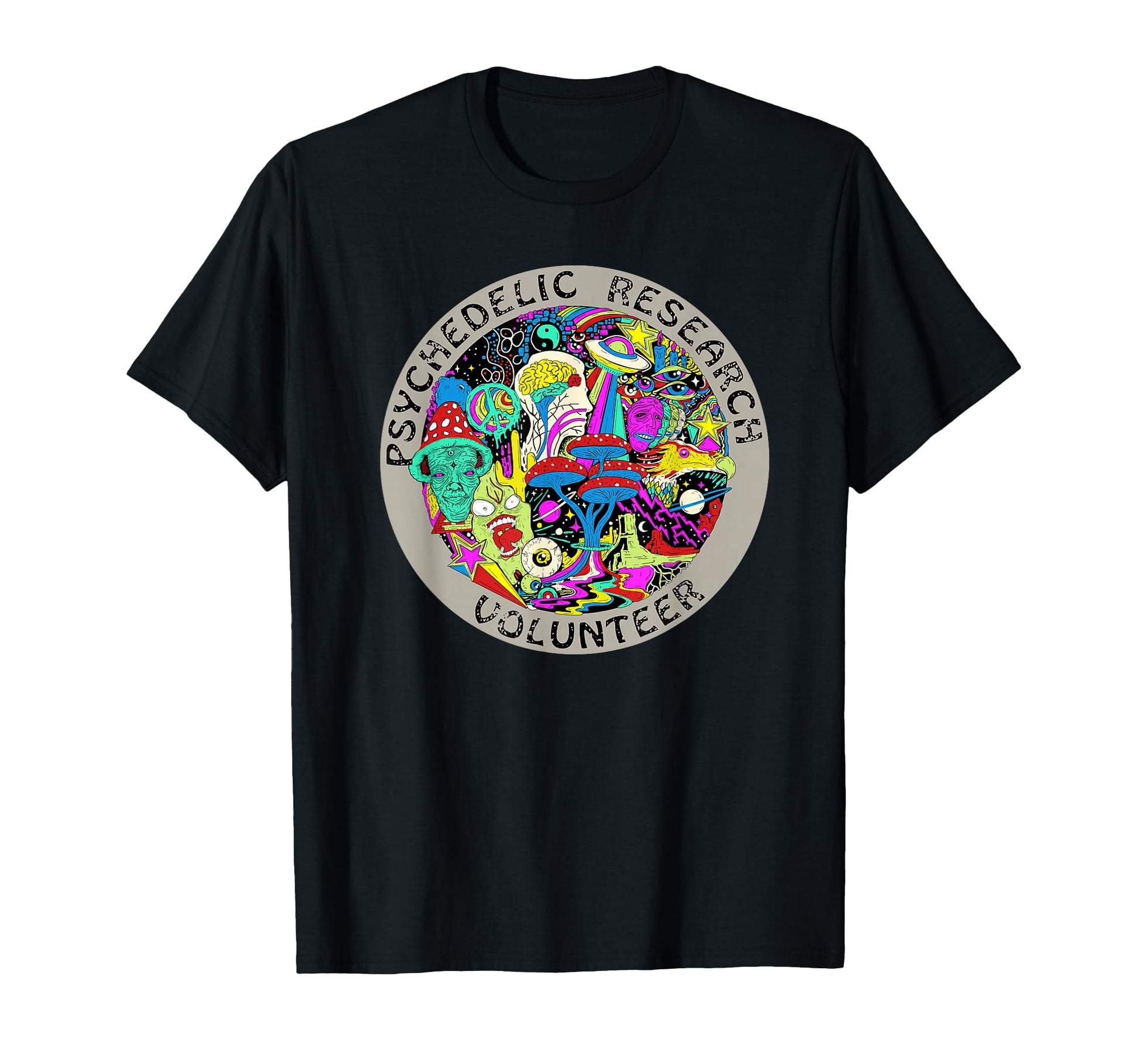 Psychedelic Mushroom Trip Gift Psychedelic T-Shirt - Unique Graphic Unisex - T-Shirt, Sweatshirt, Hoodie