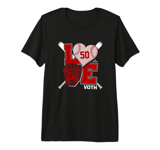 Austin Voth Is Love Washington Baseball T-Shirt - Streetwear Style Unisex - T-Shirt, Sweatshirt, Hoodie
