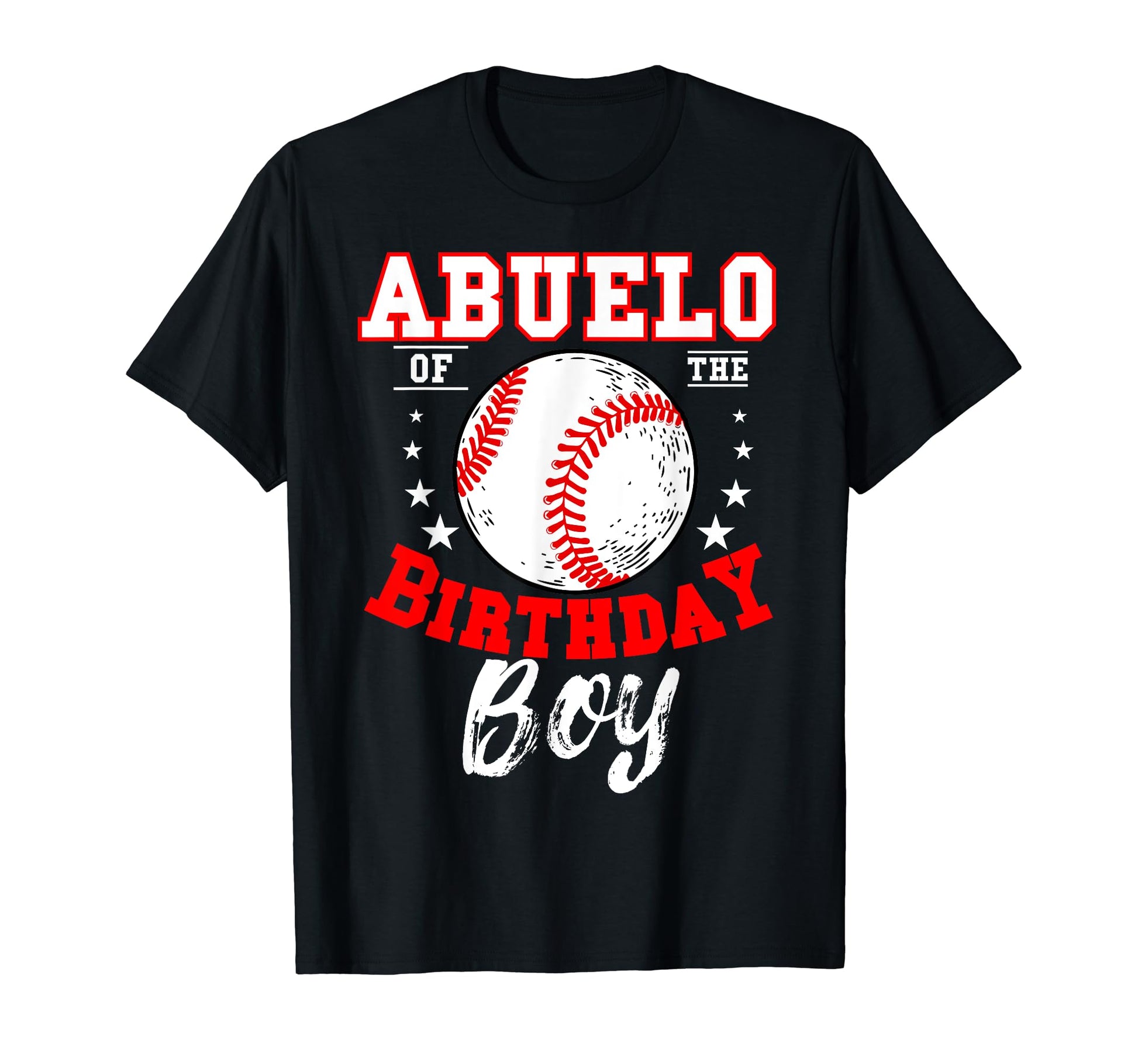 Abuelo Birthday Baseball Theme Bday T-Shirt - Unique Graphic Unisex - T-Shirt, Sweatshirt, Hoodie