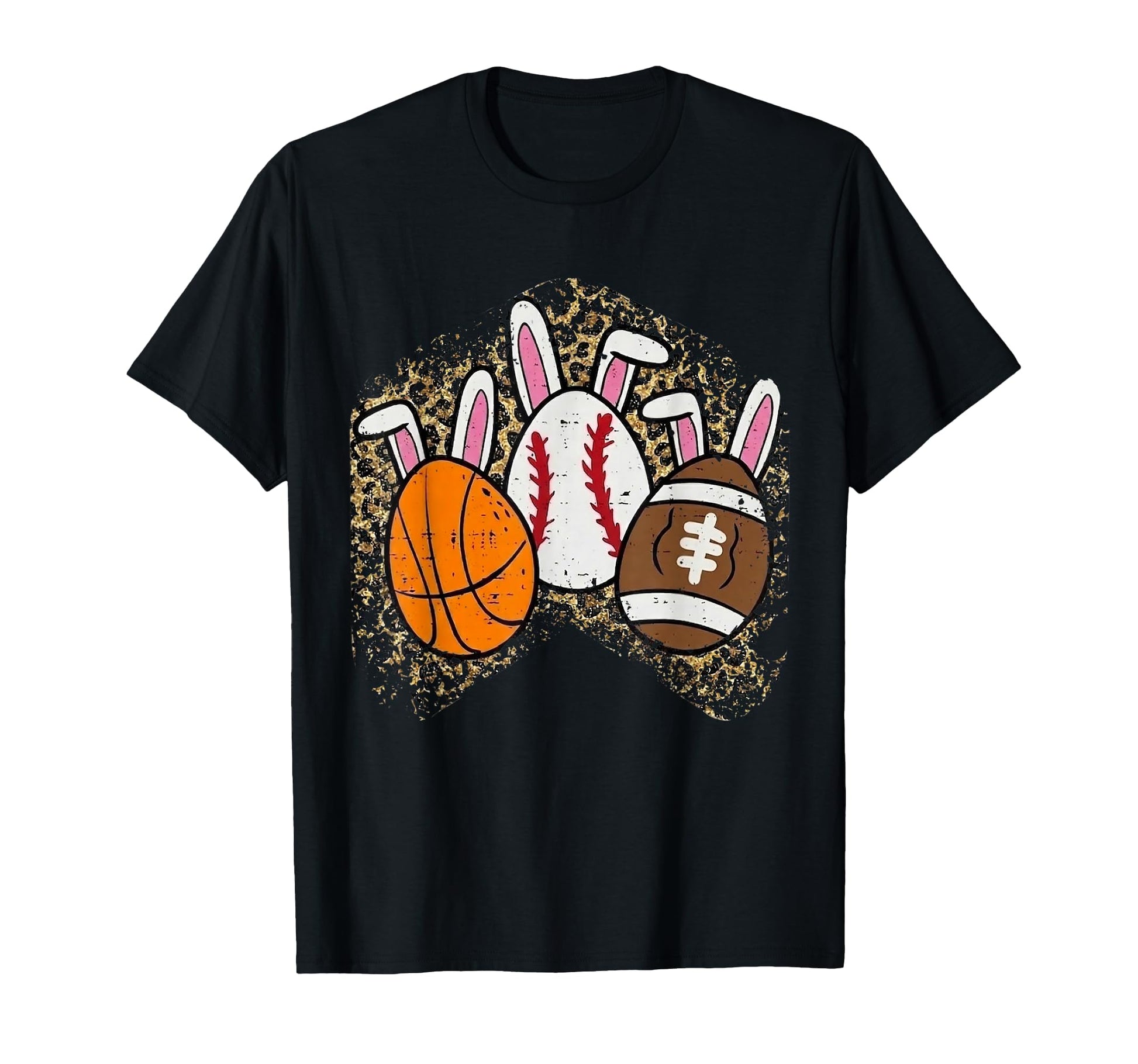 Easter Balls Bunny Leopard T-Shirt - Custom Art Print for Adults - T-Shirt, Sweatshirt, Hoodie