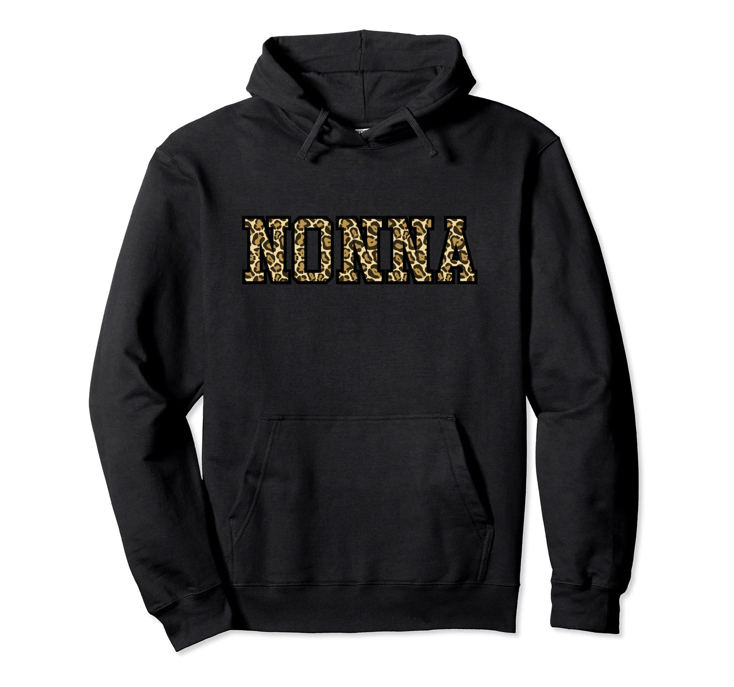 Nonna Leopard Cheetah Hoodie - Aesthetic Graphic Unisex - T-Shirt, Sweatshirt, Hoodie
