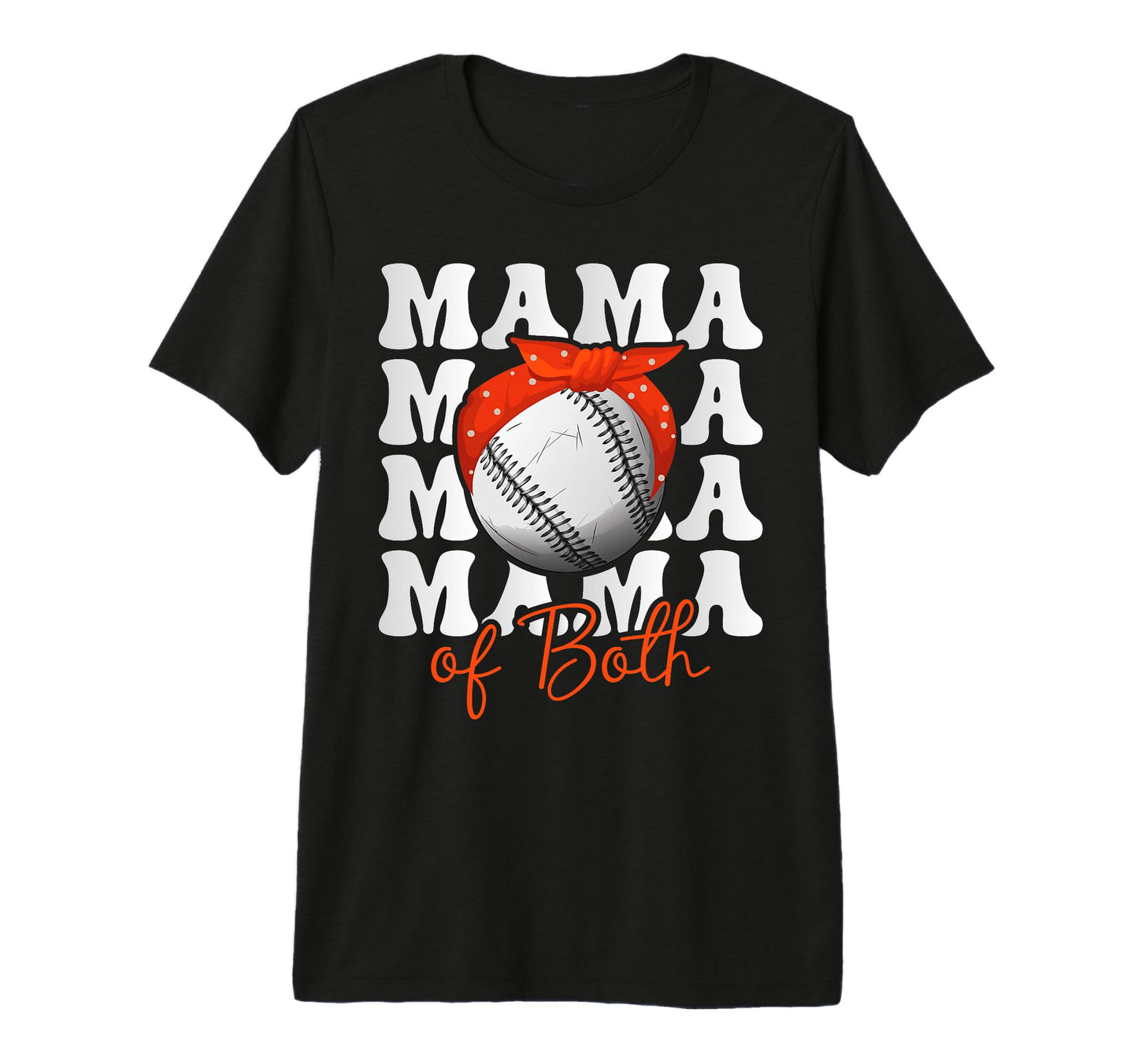 Leopard Mothers Day Mama Mom Both T-Shirt - Fun Novelty Design for Adults - T-Shirt, Sweatshirt, Hoodie