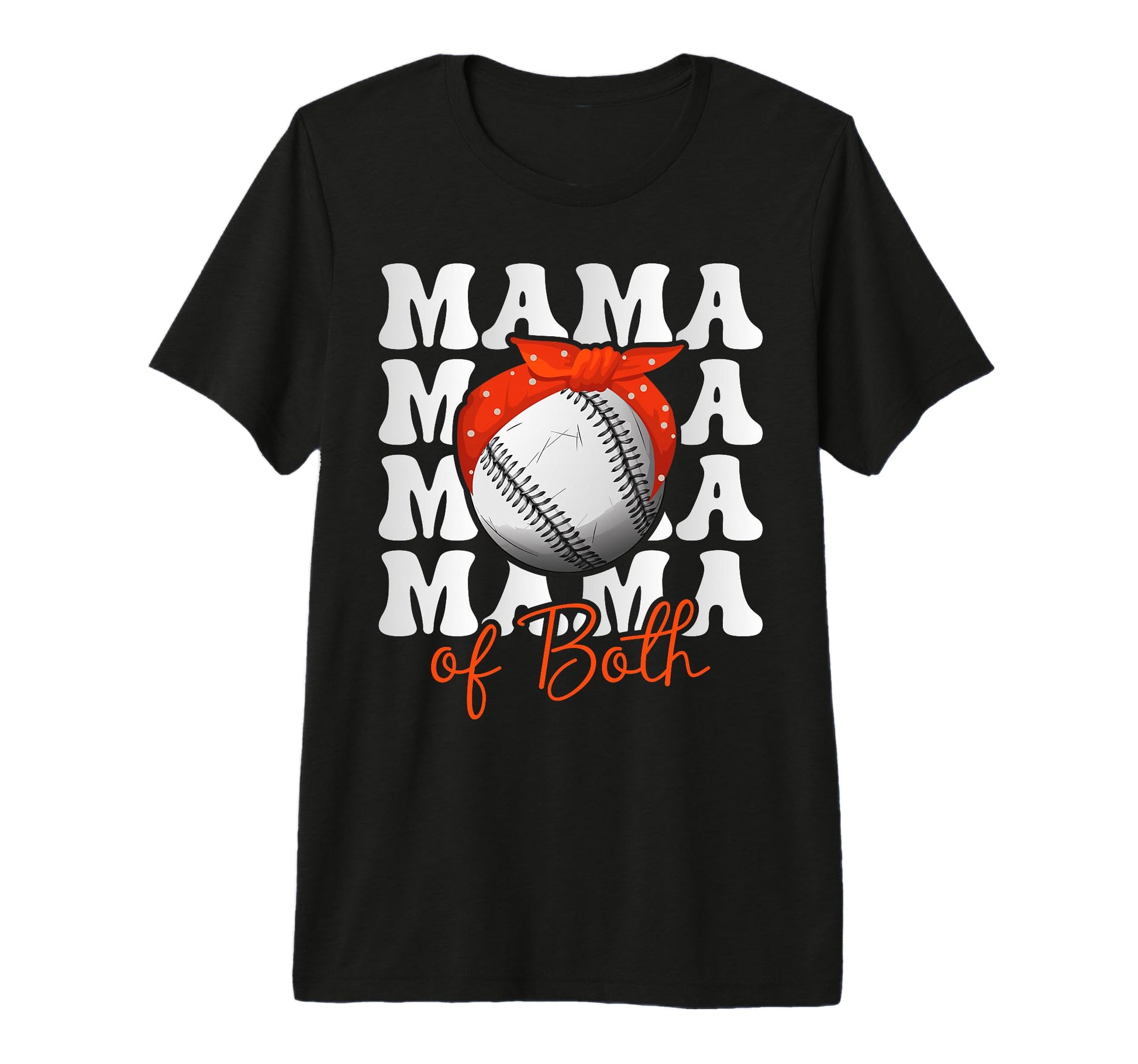 Leopard Mothers Day Mama Mom Both T-Shirt - Fun Novelty Design for Adults - T-Shirt, Sweatshirt, Hoodie