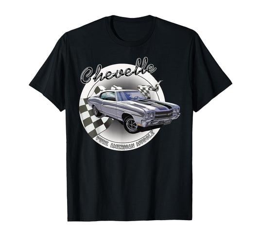 1970 Chevelle 70 American Muscle Car T-Shirt - Casual Everyday Wear Unisex - T-Shirt, Sweatshirt, Hoodie