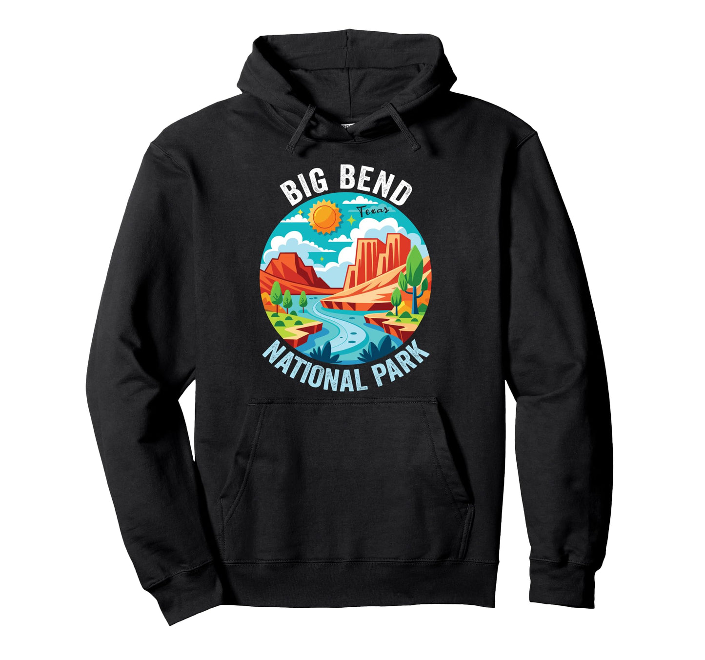 Big Bend National Park Texas Hoodie - Casual Everyday Wear Men Women - T-Shirt, Sweatshirt, Hoodie