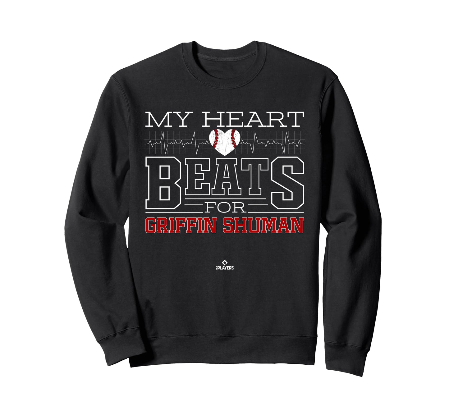 My Heart Beats Griffin Shuman Sweatshirt - Unique Graphic Men Women - T-Shirt, Sweatshirt, Hoodie