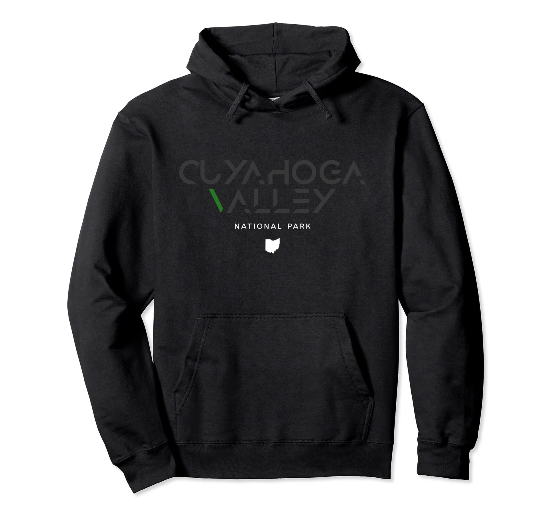 Cuyahoga Valley National Park Ohio Tonal Hoodie - Novelty Apparel Men Women - T-Shirt, Sweatshirt, Hoodie
