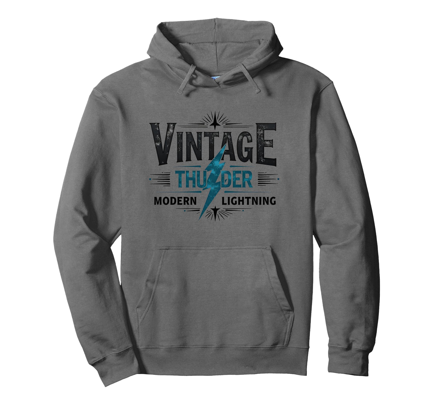 Thunder Modern Lightning Hoodie - Casual Everyday Wear for Adults - T-Shirt, Sweatshirt, Hoodie