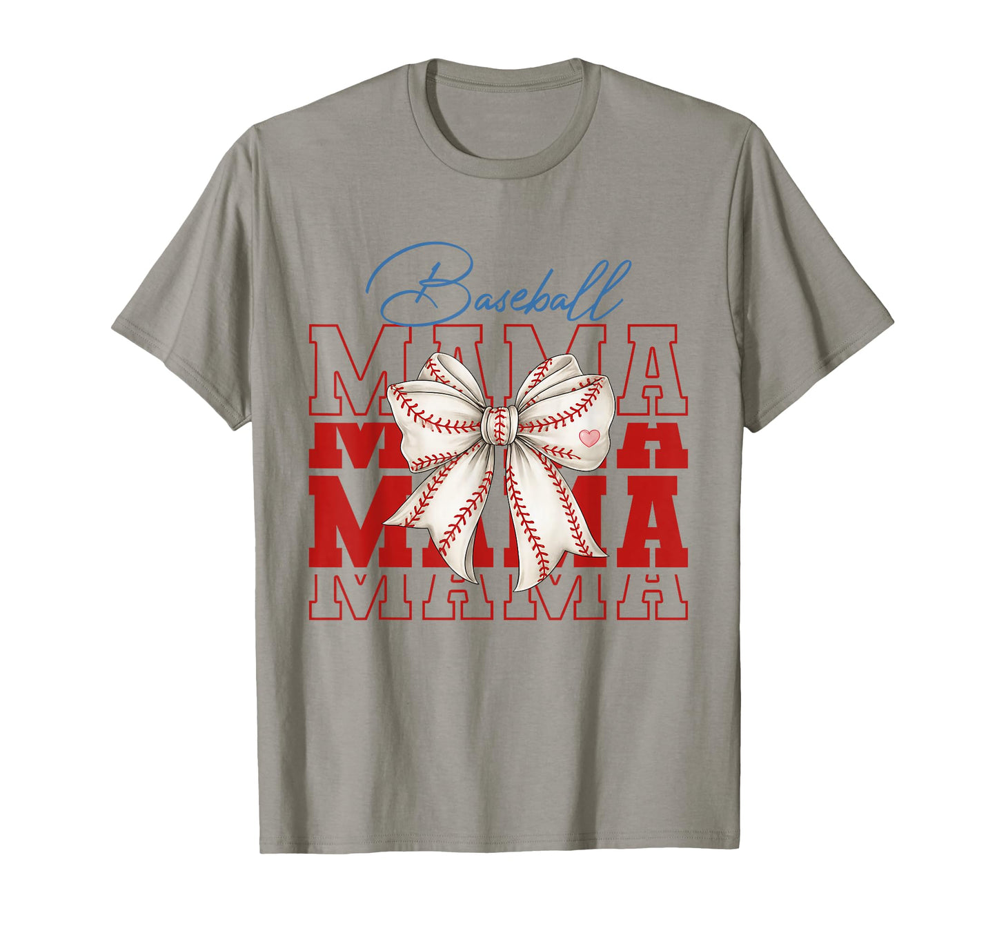 Baseball Mama Coquette Bow Mom Game Day T-Shirt - Graphic Print Men Women - T-Shirt, Sweatshirt, Hoodie