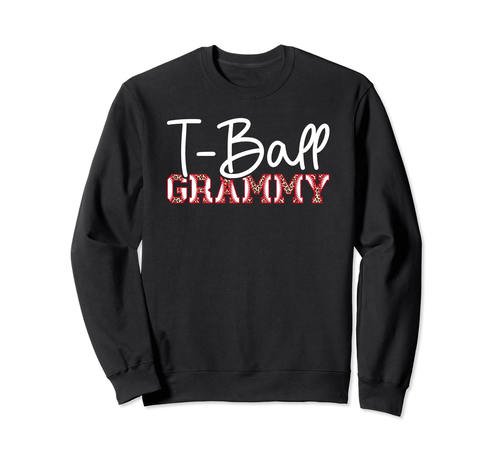 T Ball Grammy Leopard Baseball T Sweatshirt - Streetwear Style for Adults - T-Shirt, Sweatshirt, Hoodie
