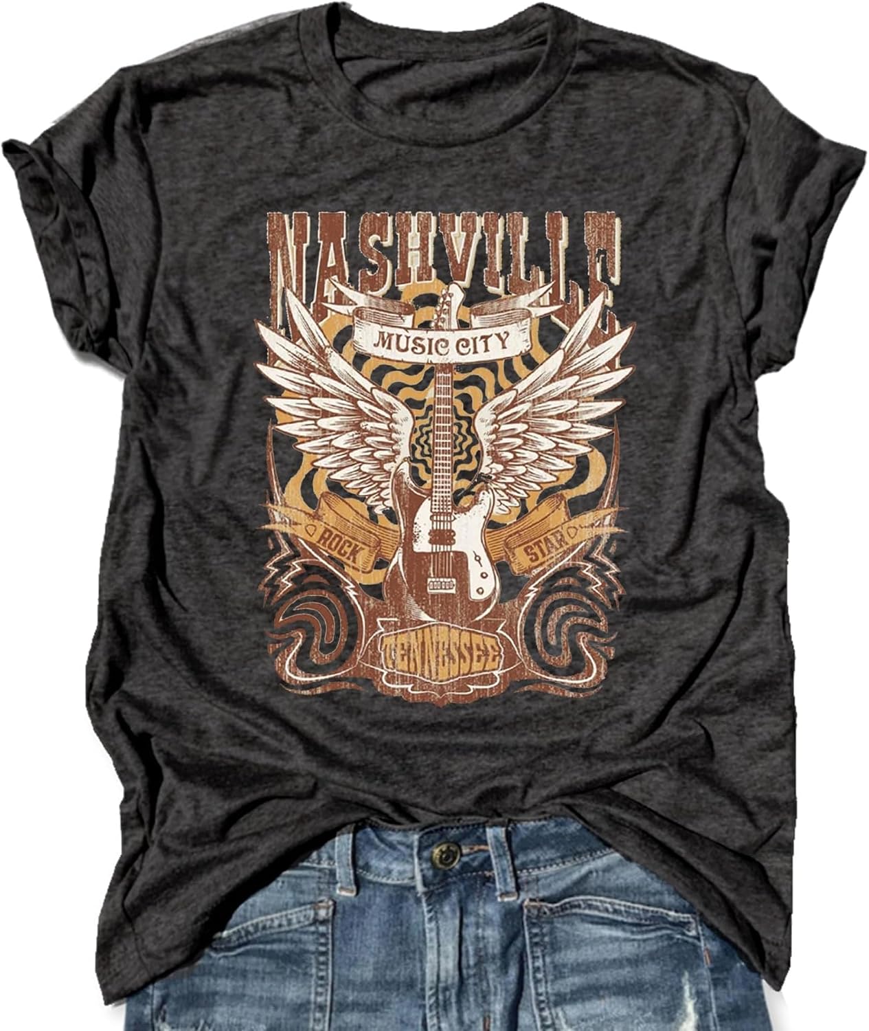 Women's Graphic Vintage Floral Women Boho Flowers - Adult & Kids T-Shirts, Sweatshirts & Hoodies apparel design preview 1