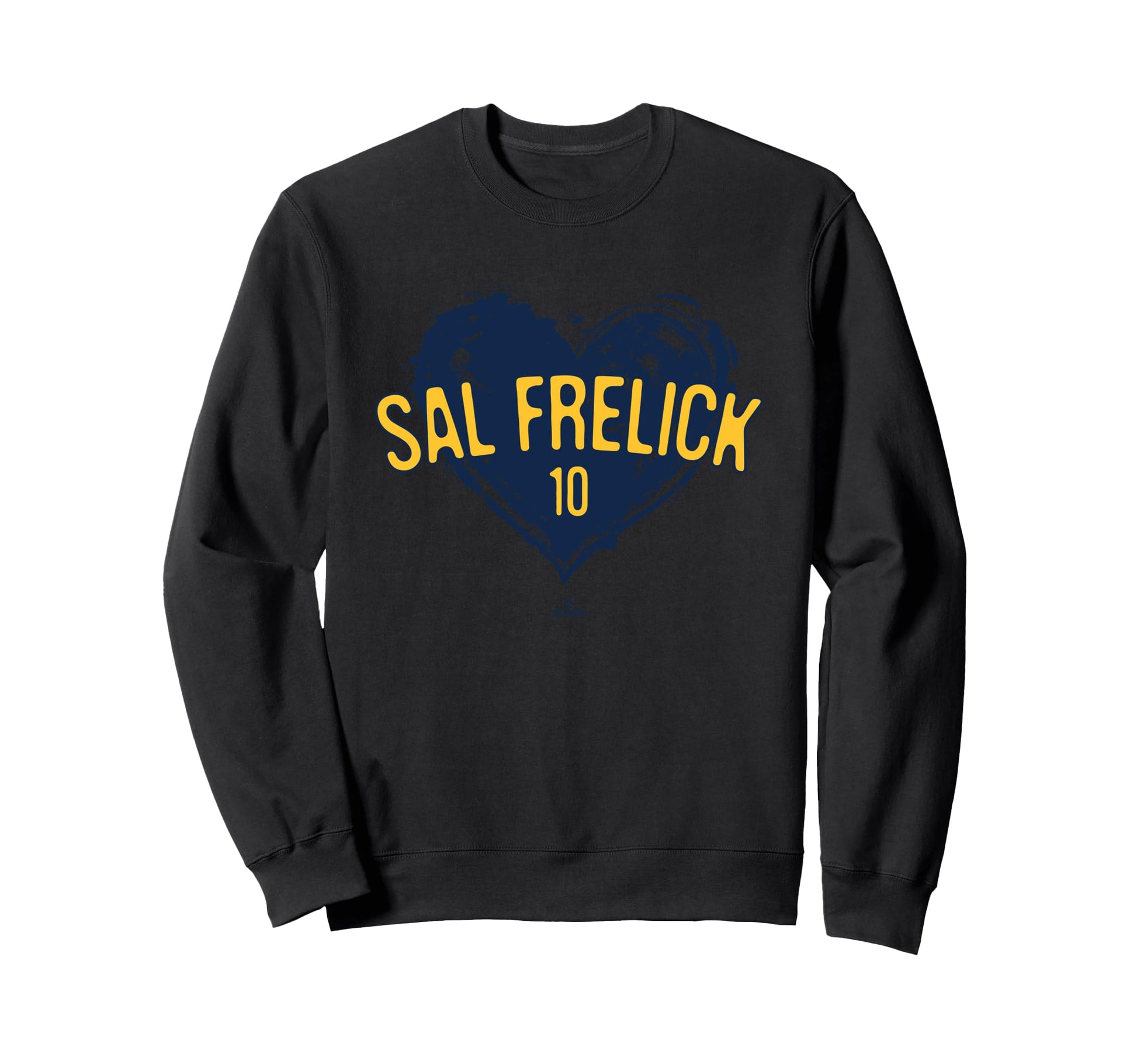Distressed Heart Sal Frelick Sweatshirt - Casual Everyday Wear Unisex - T-Shirt, Sweatshirt, Hoodie