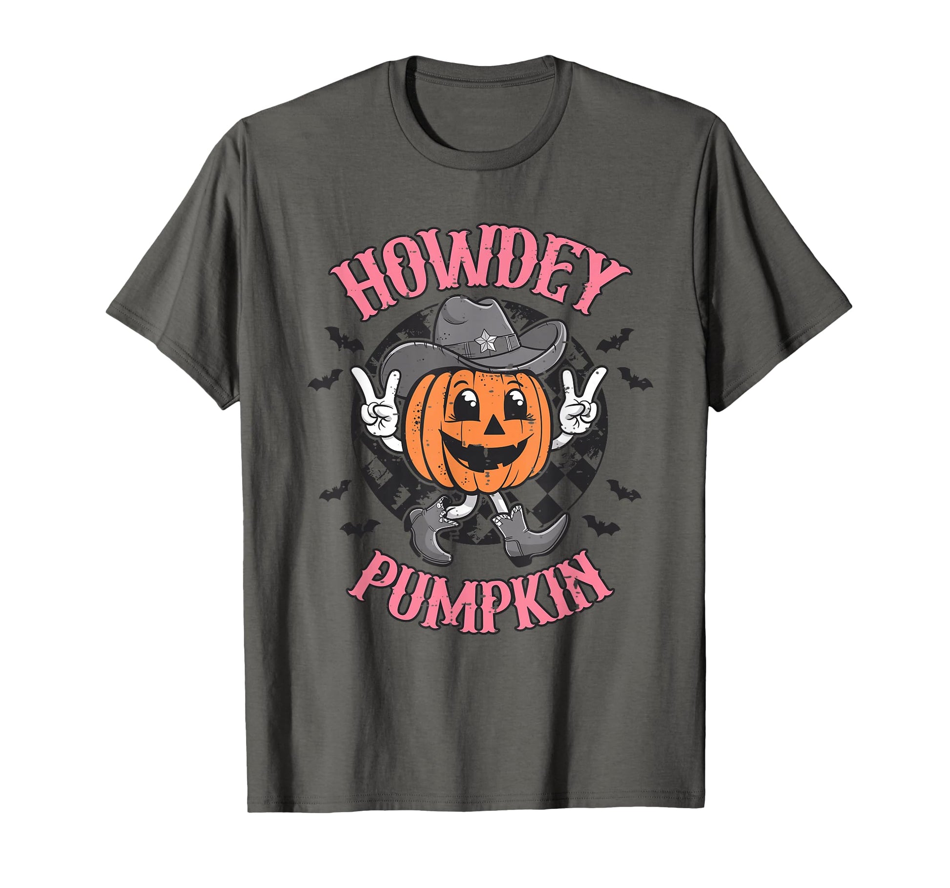 Howdy Pumpkin Autumn Western T-Shirt - Casual Everyday Wear Men Women - T-Shirt, Sweatshirt, Hoodie