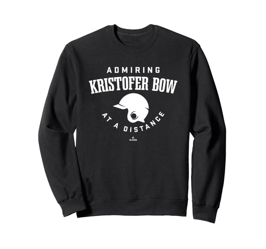 Admiring Distance Kristofer Bow Sweatshirt - Casual Everyday Wear Unisex - T-Shirt, Sweatshirt, Hoodie