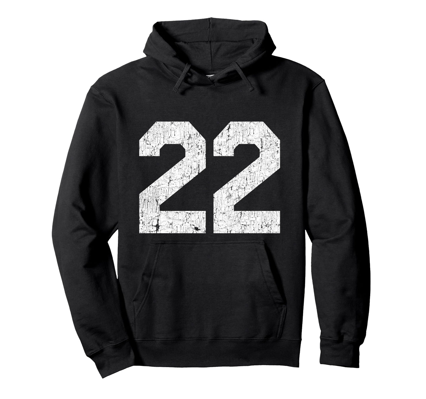 22 Jersey Uniform Varsity Sports Number Hoodie - Graphic Print Men Women - T-Shirt, Sweatshirt, Hoodie