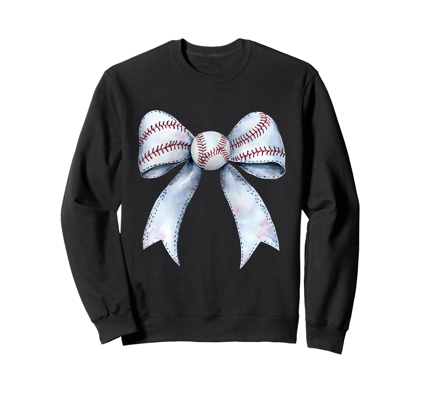 Baseball Coquette Bow Baseball Sweatshirt - Aesthetic Graphic for Adults - T-Shirt, Sweatshirt, Hoodie