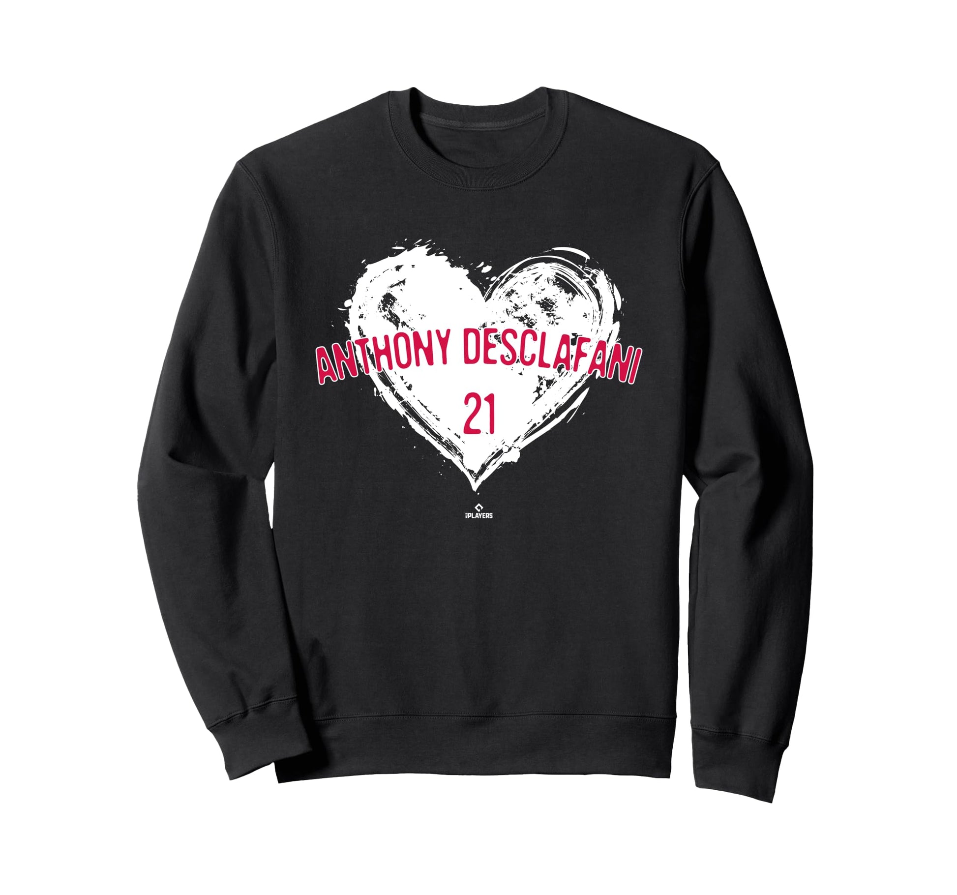 Distressed Heart Anthony Sweatshirt - Novelty Apparel for Adults - T-Shirt, Sweatshirt, Hoodie