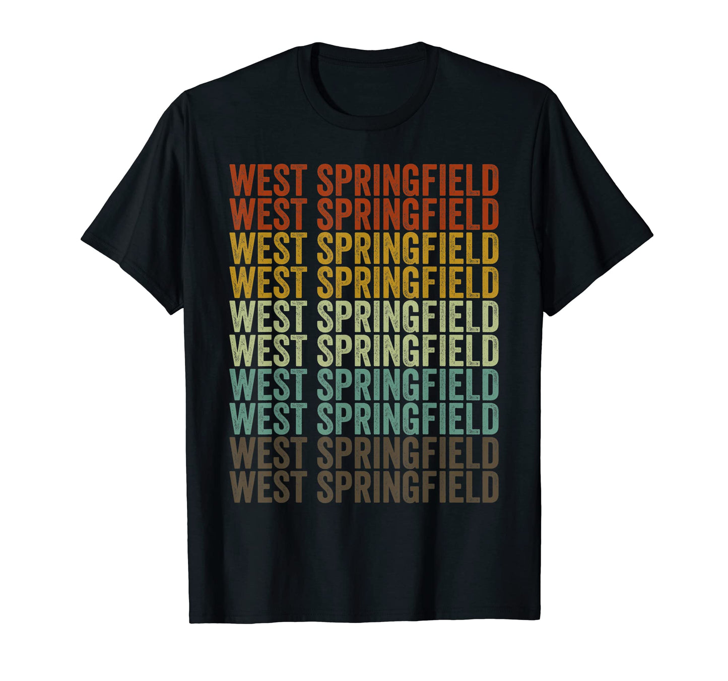 West Springfield City T-Shirt - Trendy Graphic for Adults - T-Shirt, Sweatshirt, Hoodie