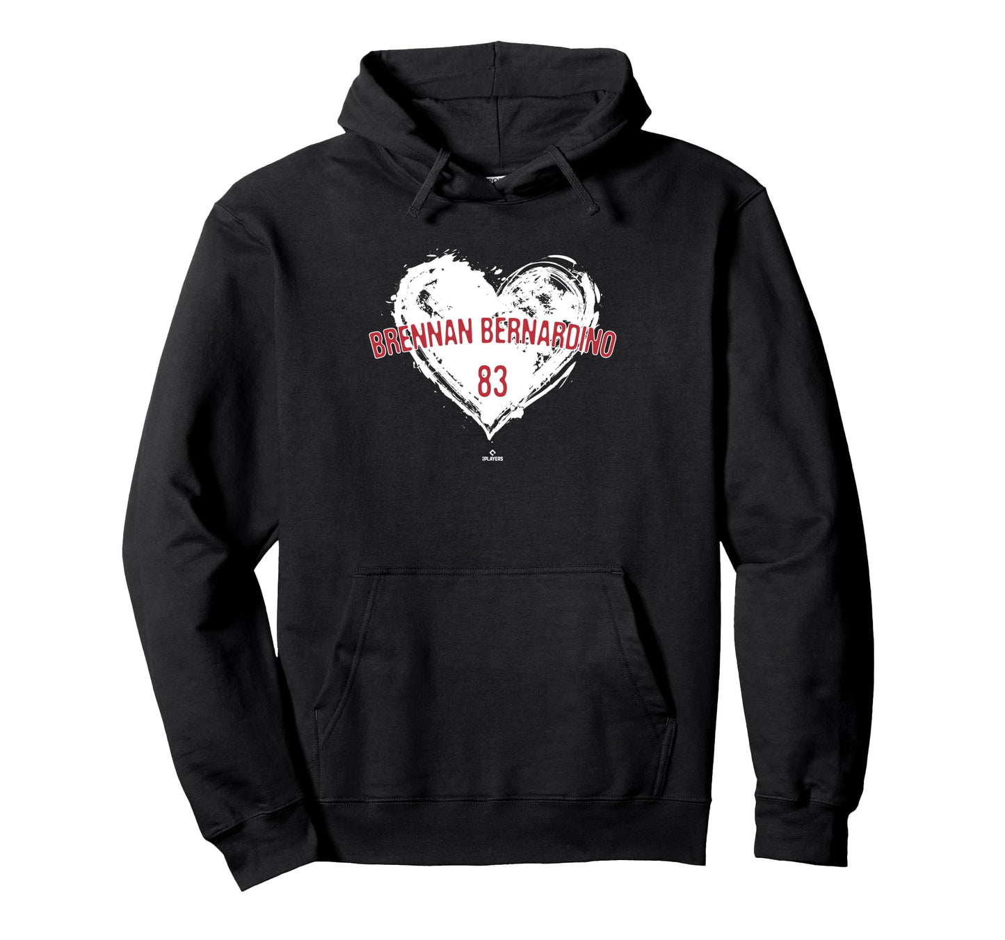 Distressed Heart Brennan Bernardino Hoodie - Unique Graphic Men Women - T-Shirt, Sweatshirt, Hoodie
