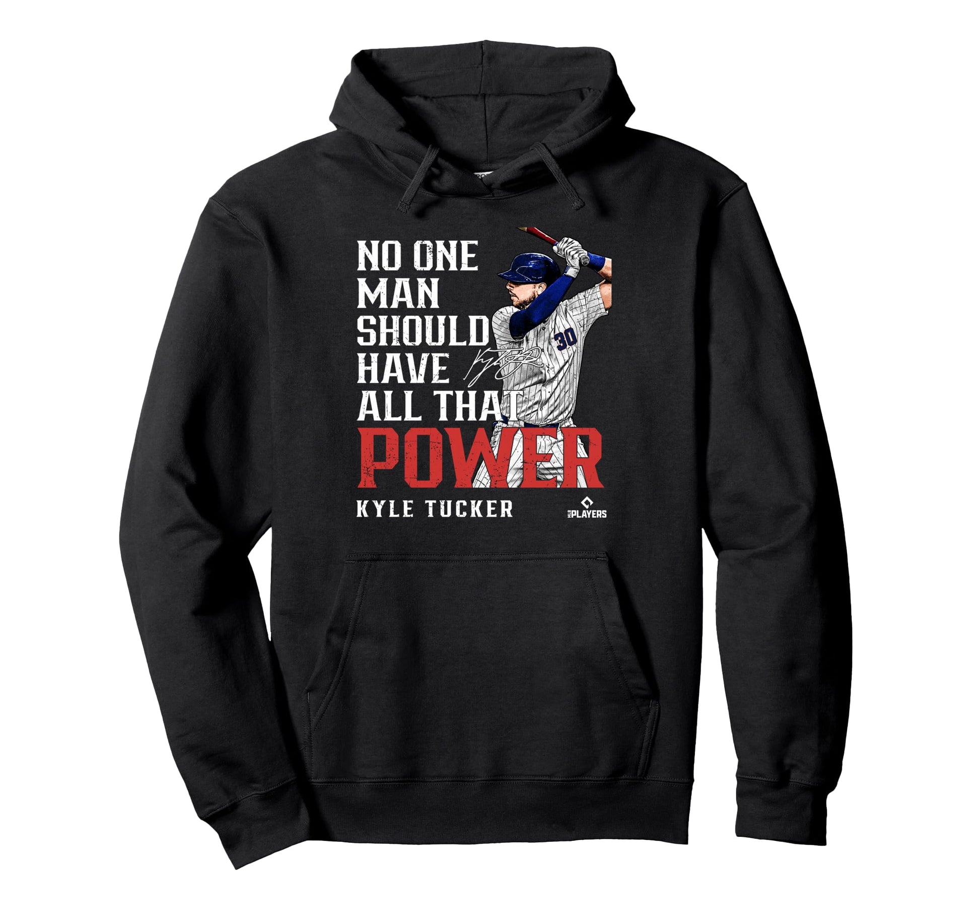 Kyle Tucker Power Chicago Baseball Mlbpa Hoodie - Fun Novelty Design Unisex - T-Shirt, Sweatshirt, Hoodie