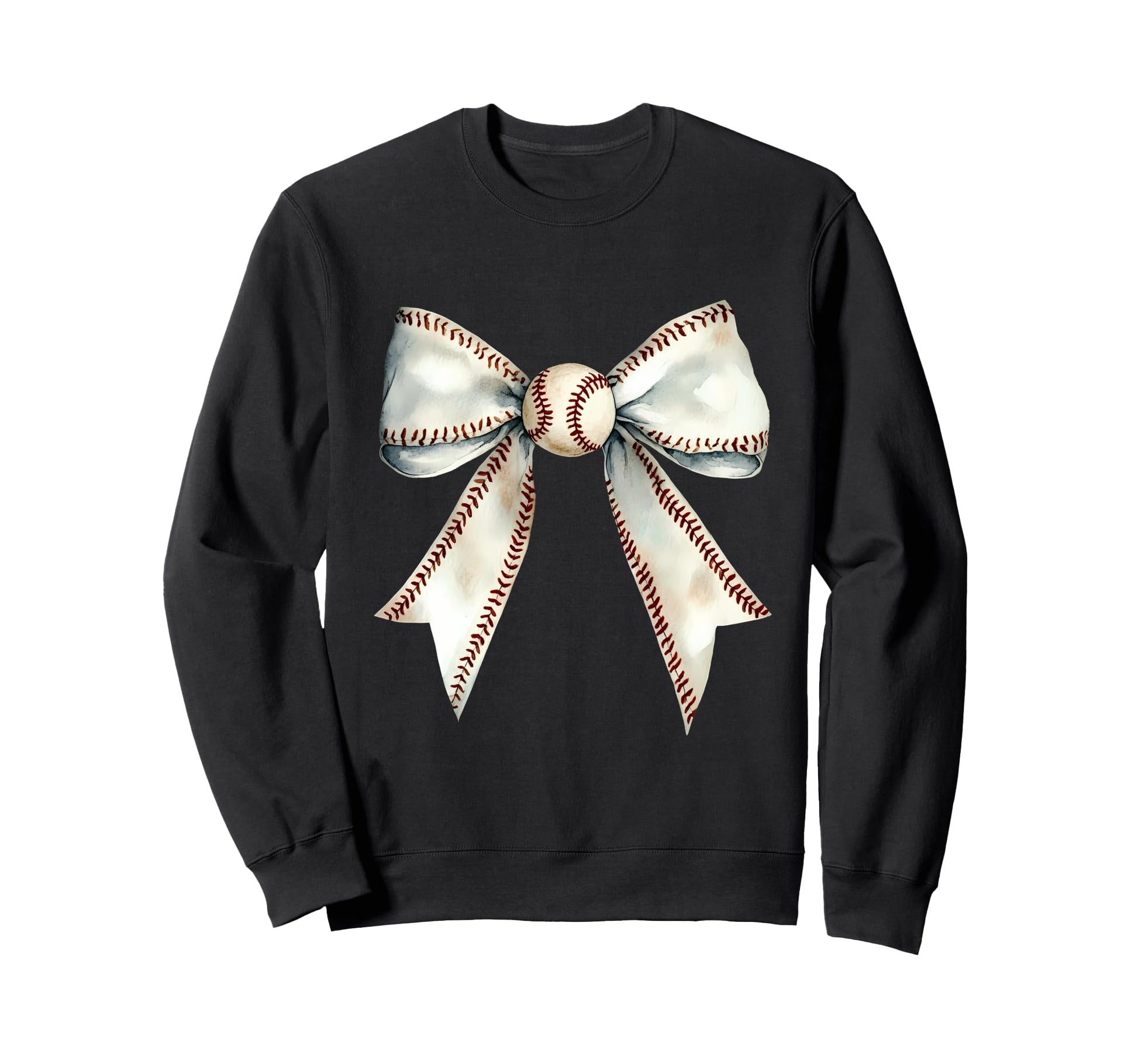 Baseball Coquette Bow Baseball Mom Sweatshirt - Aesthetic Graphic Men Women - T-Shirt, Sweatshirt, Hoodie