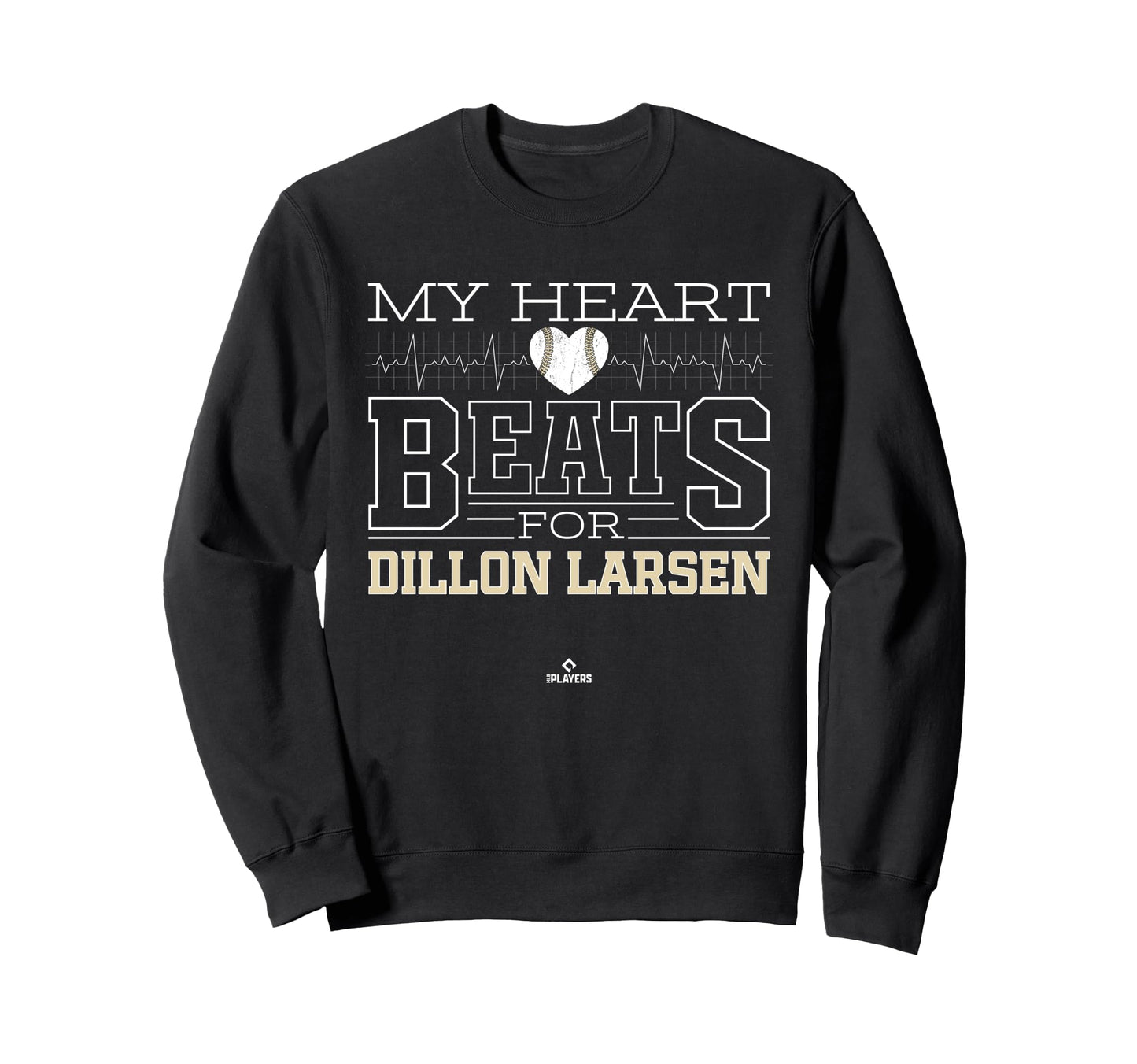 My Heart Beats Dillon Larsen Sweatshirt - Trendy Graphic Men Women - T-Shirt, Sweatshirt, Hoodie