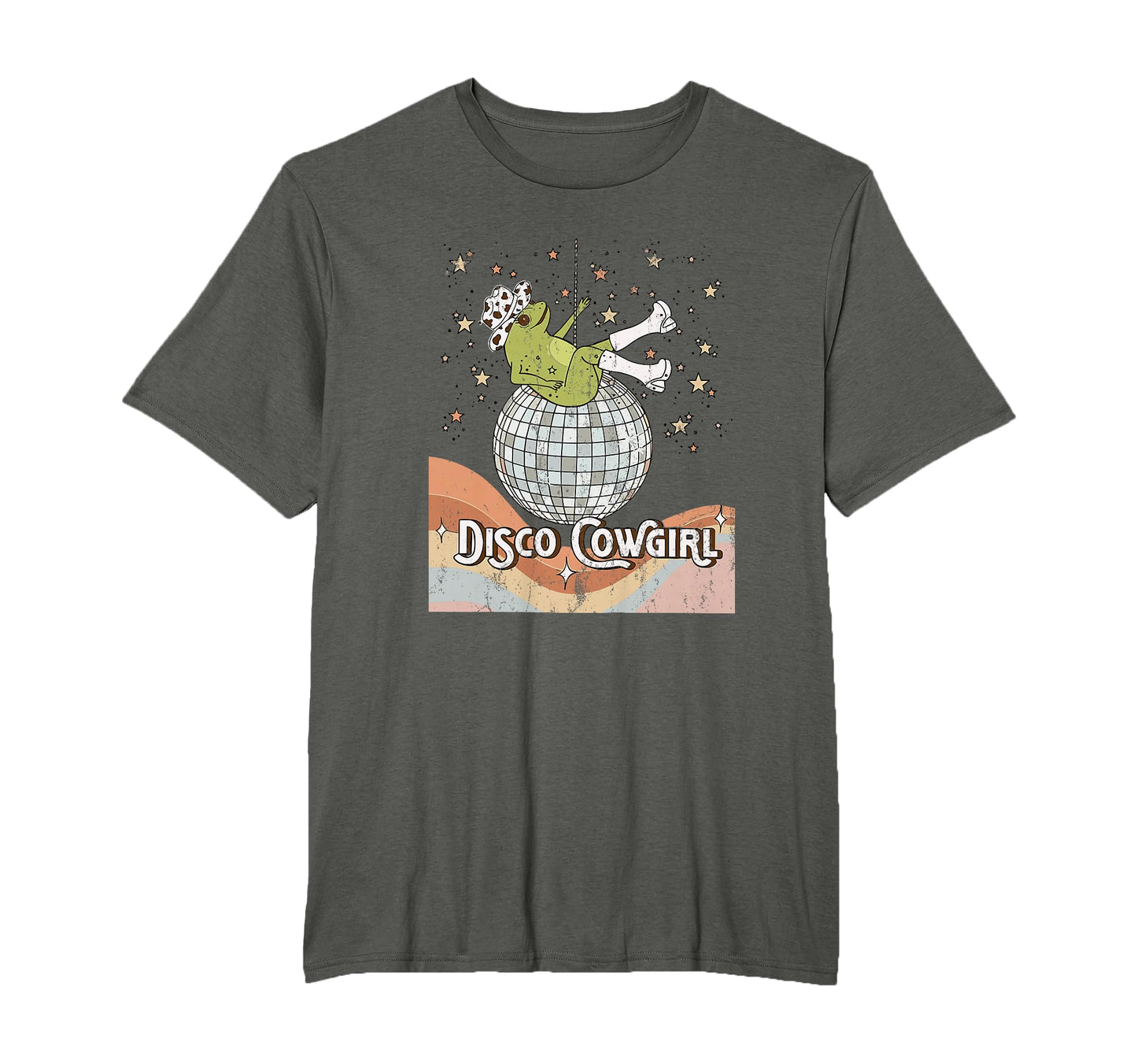 Disco Cowgirl Space Cowgirl Disco Party T-Shirt - Unique Graphic Men Women - T-Shirt, Sweatshirt, Hoodie