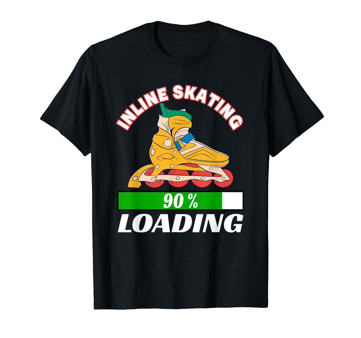 Inline Skating Roller Skates T-Shirt - Minimalist Print Men Women - T-Shirt, Sweatshirt, Hoodie
