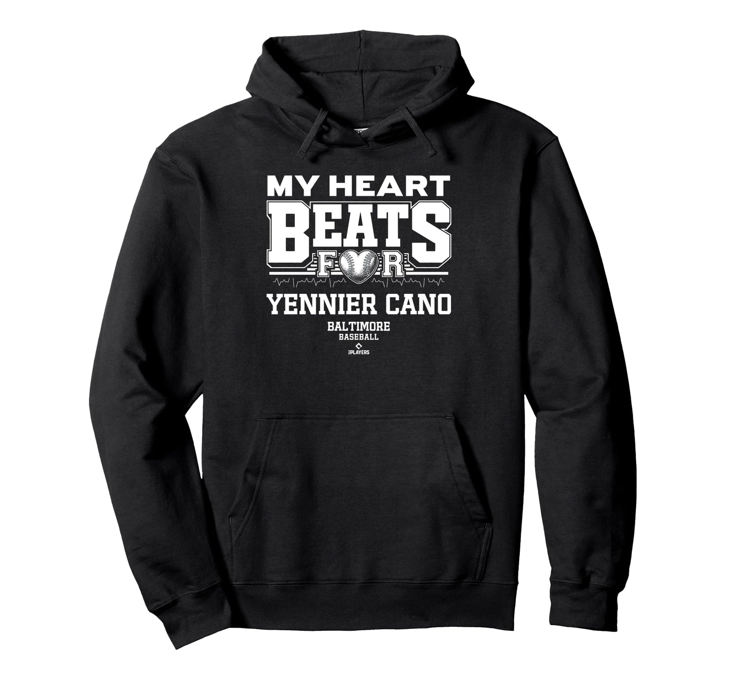 My Heart Beats Yennier Cano Baltimore Hoodie - Streetwear Style Men Women - T-Shirt, Sweatshirt, Hoodie