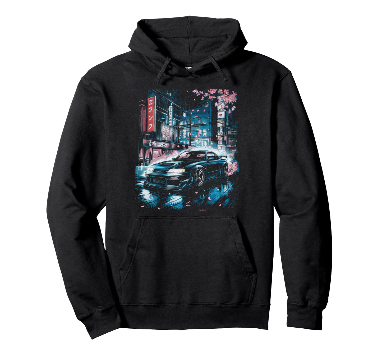 Japanese Car Jdm Japan Street Racing Hoodie - Unique Graphic Unisex - T-Shirt, Sweatshirt, Hoodie