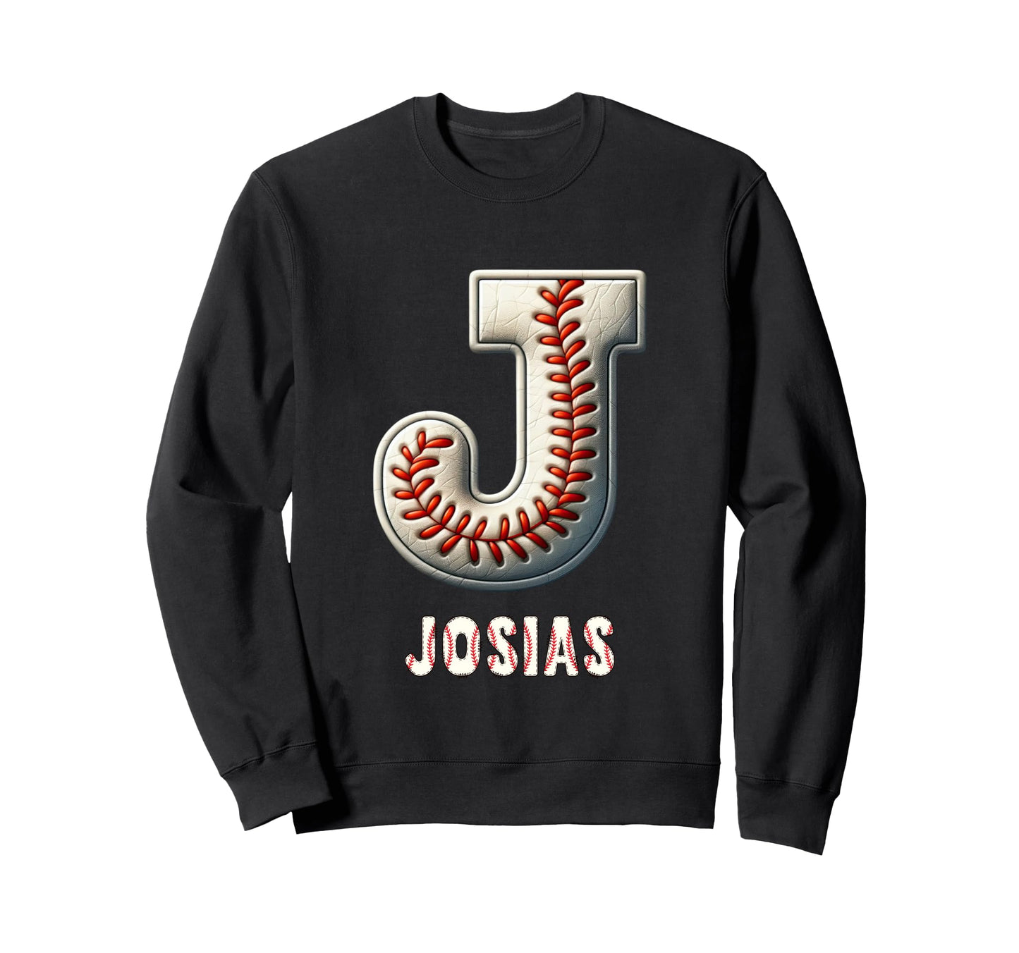 Baseball Home Run Marc Initial Sweatshirt - Fun Novelty Design Men Women - T-Shirt, Sweatshirt, Hoodie