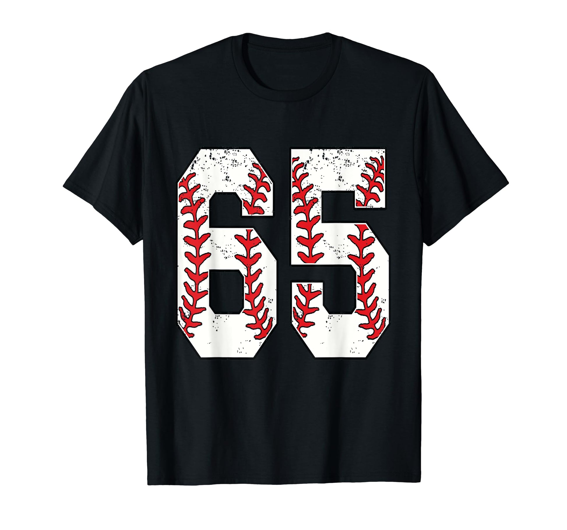 Number 65 Baseball 65 Jersey Number T-Shirt - Unique Graphic for Adults - T-Shirt, Sweatshirt, Hoodie