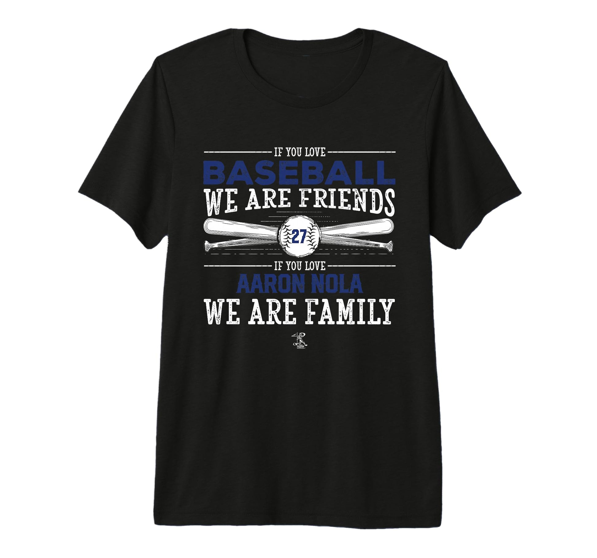 Aaron Nola If You Love Baseball Tri T-Shirt - Graphic Print for Adults - T-Shirt, Sweatshirt, Hoodie
