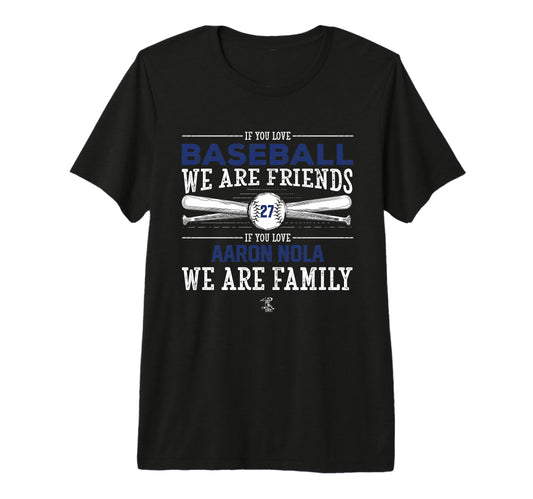 Aaron Nola If You Love Baseball Tri T-Shirt - Graphic Print for Adults - T-Shirt, Sweatshirt, Hoodie