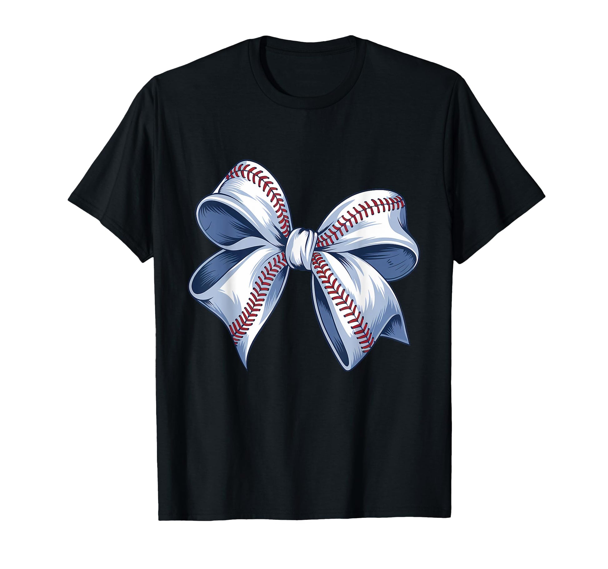 Baseball Coquette Bow Baseball Game T-Shirt - Minimalist Print for Adults - T-Shirt, Sweatshirt, Hoodie