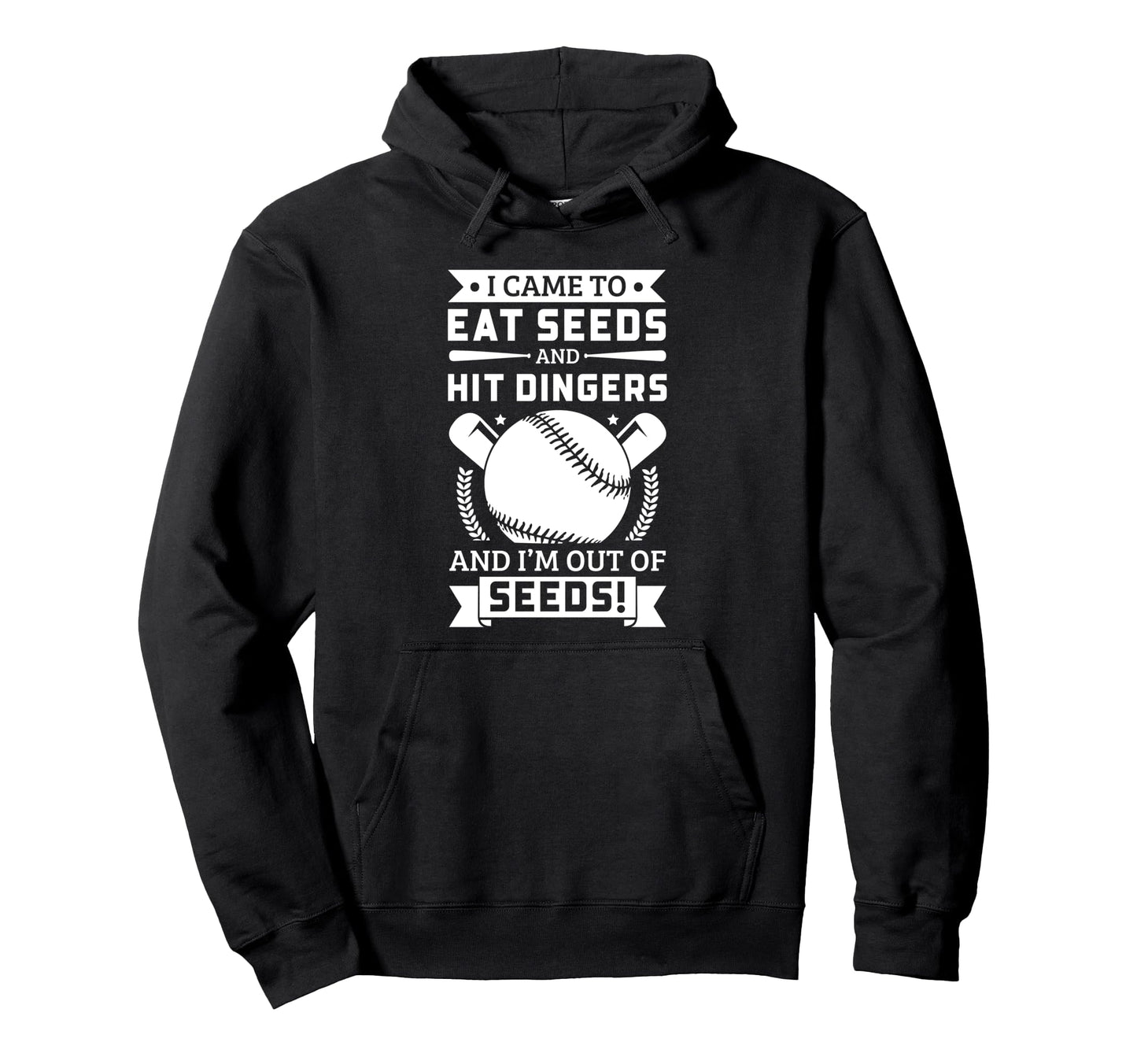 Funny Baseball Sayings It Seeds Hit Hoodie - Aesthetic Graphic Men Women - T-Shirt, Sweatshirt, Hoodie