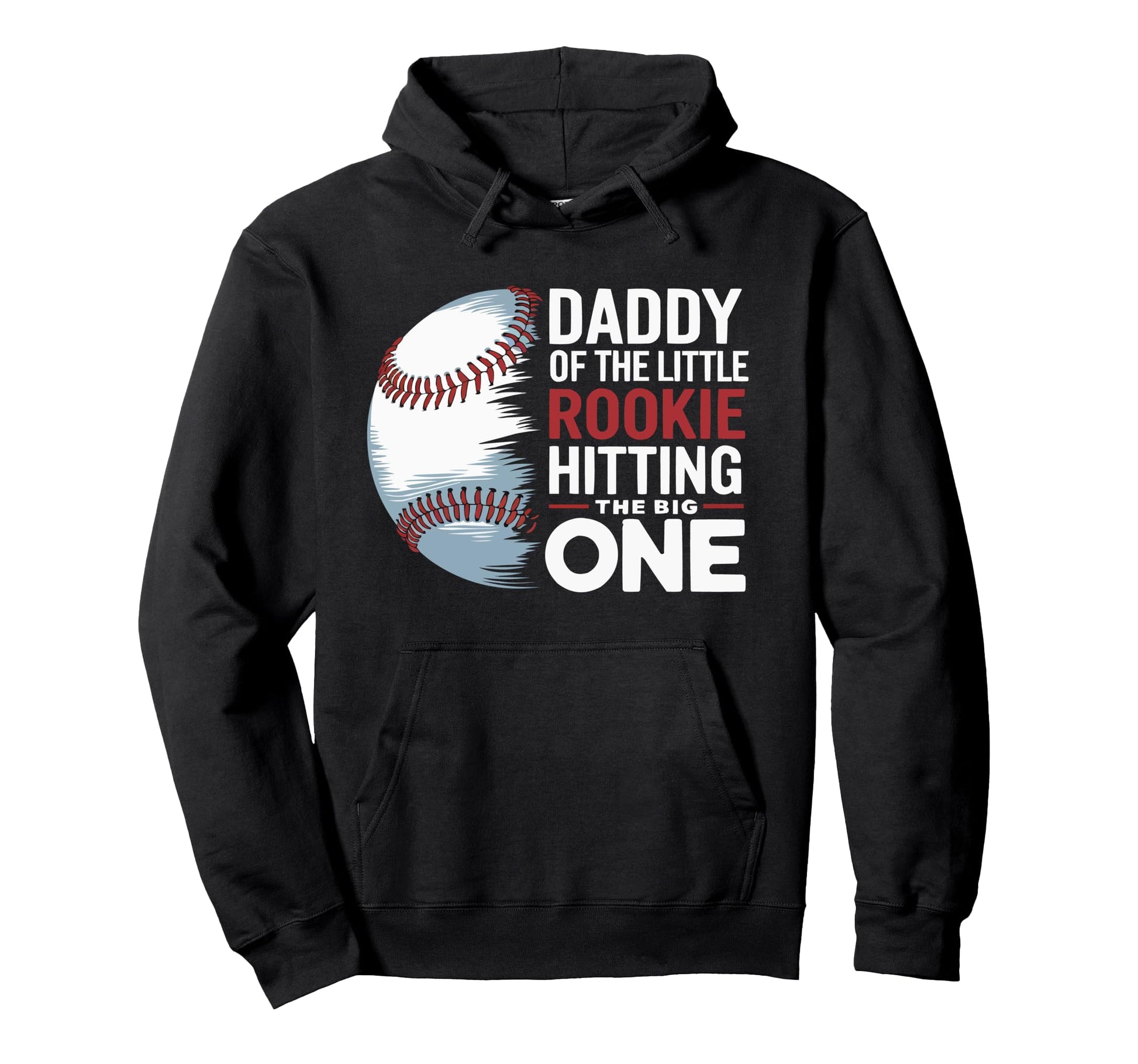 Dad First Birthday Daddy Little Hoodie - Casual Everyday Wear for Adults - T-Shirt, Sweatshirt, Hoodie