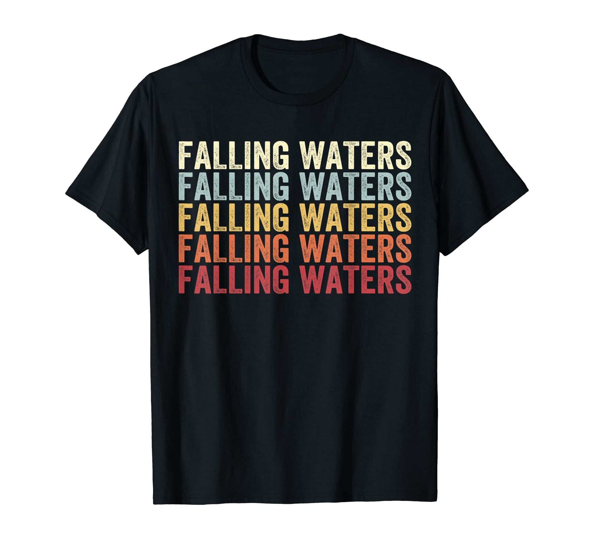 Falling Waters West Virginia Falling T-Shirt - Unique Graphic for Adults - T-Shirt, Sweatshirt, Hoodie