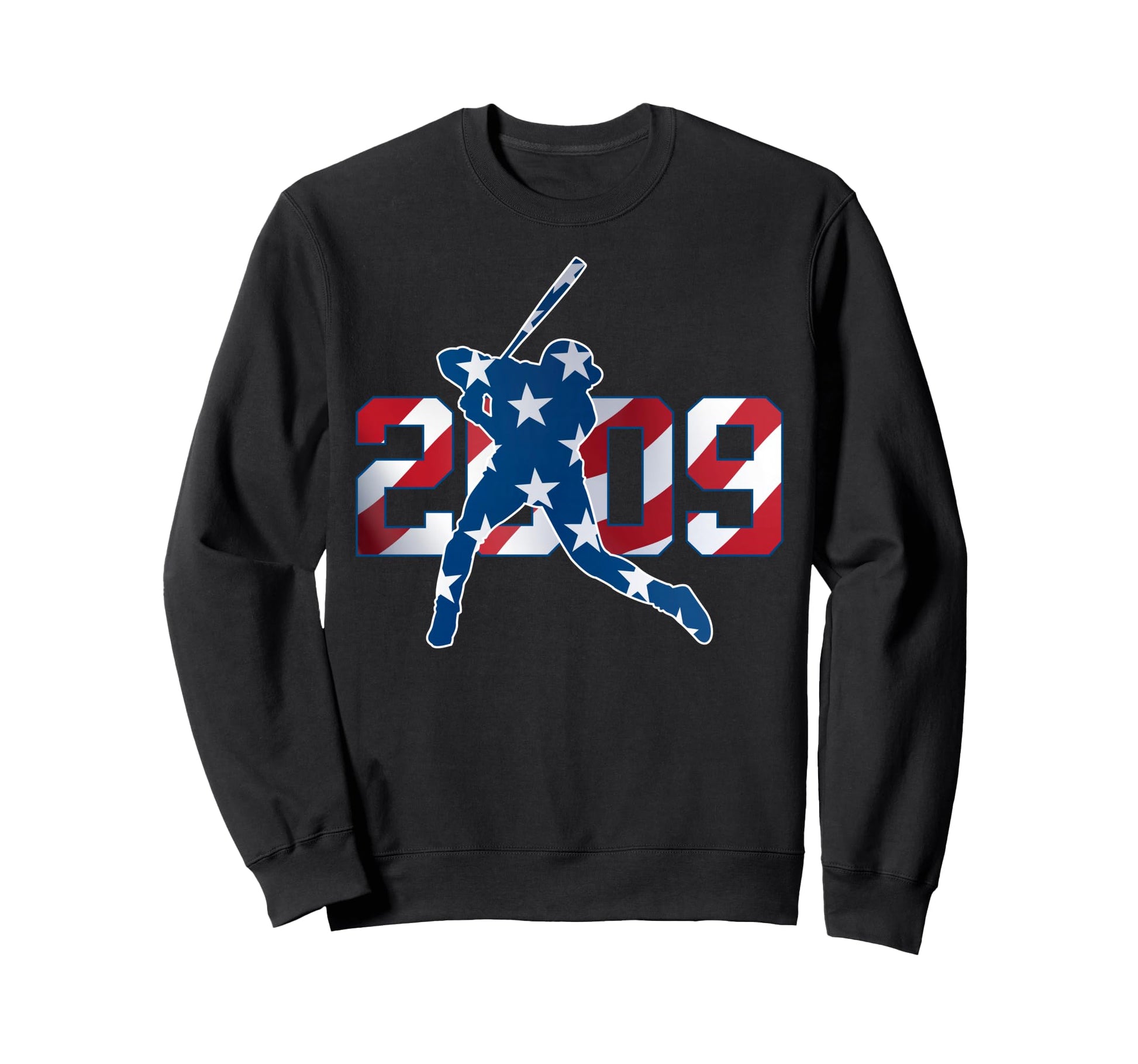 17 Years Old 2009 Baseball 17Th Sweatshirt - Custom Art Print for Adults - T-Shirt, Sweatshirt, Hoodie