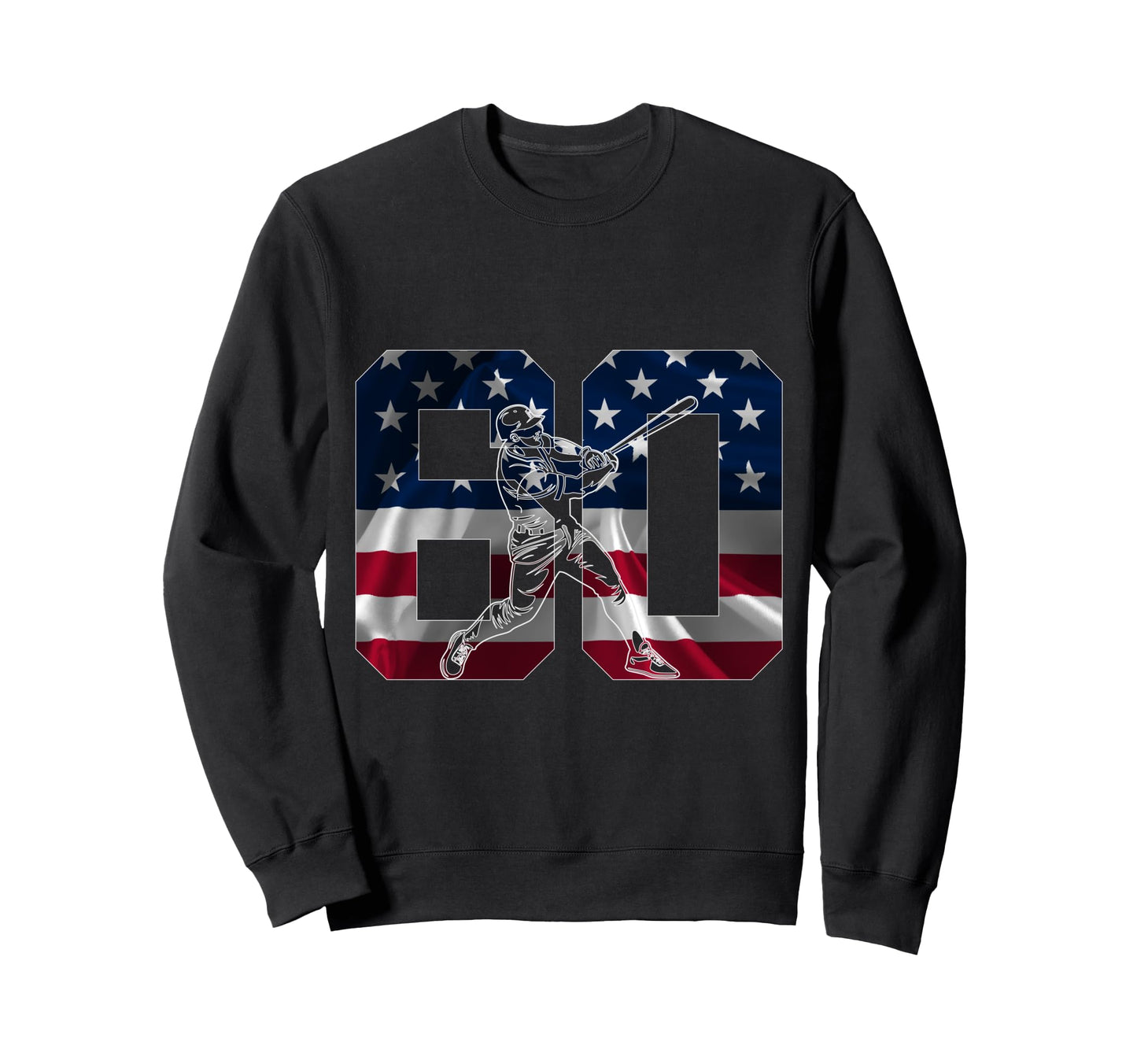 Number 60 Years Baseball 60Th Sweatshirt - Casual Everyday Wear for Adults - T-Shirt, Sweatshirt, Hoodie