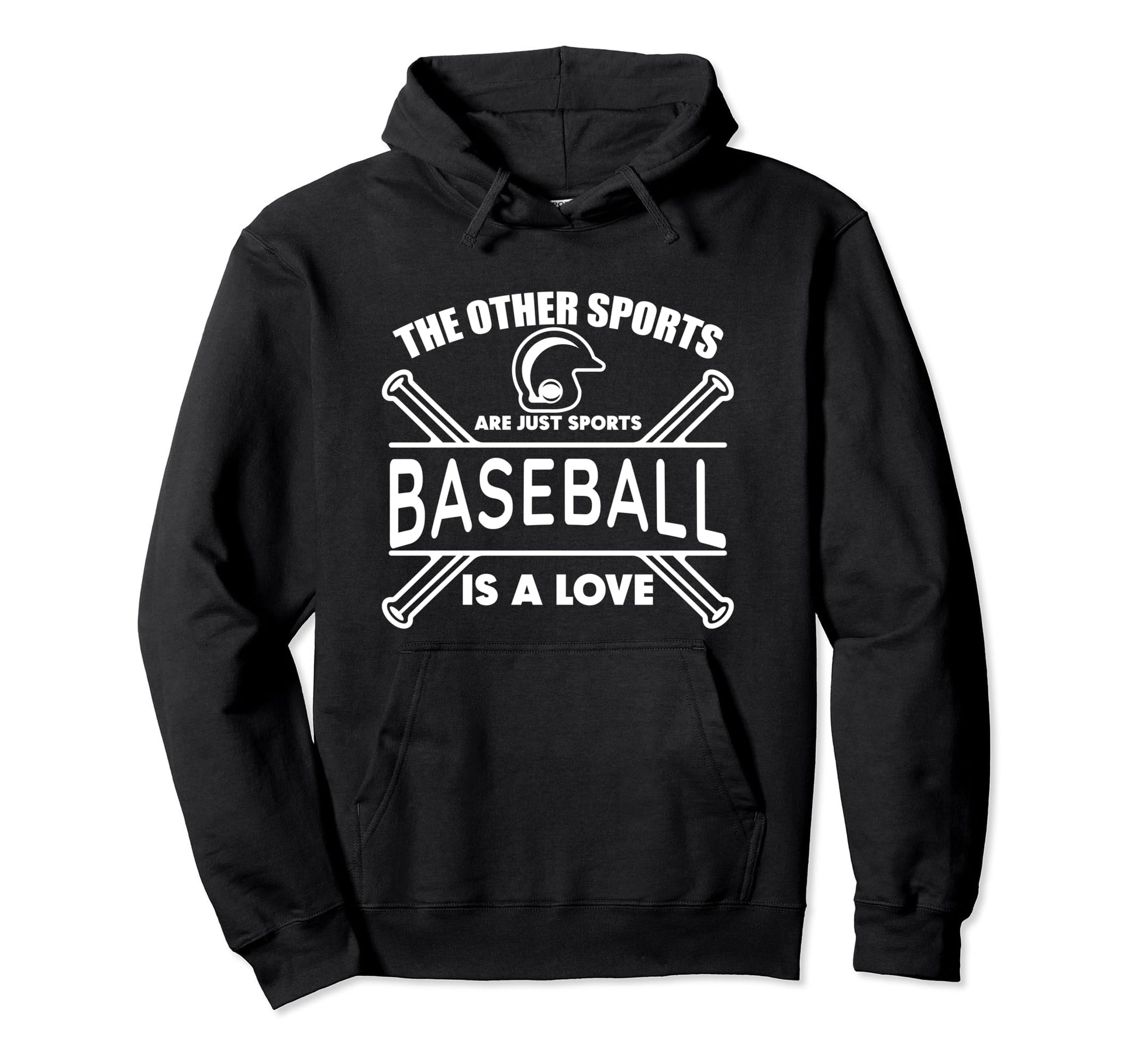 Baseball Is Love Baseball Players Hoodie - Trendy Graphic Unisex - T-Shirt, Sweatshirt, Hoodie