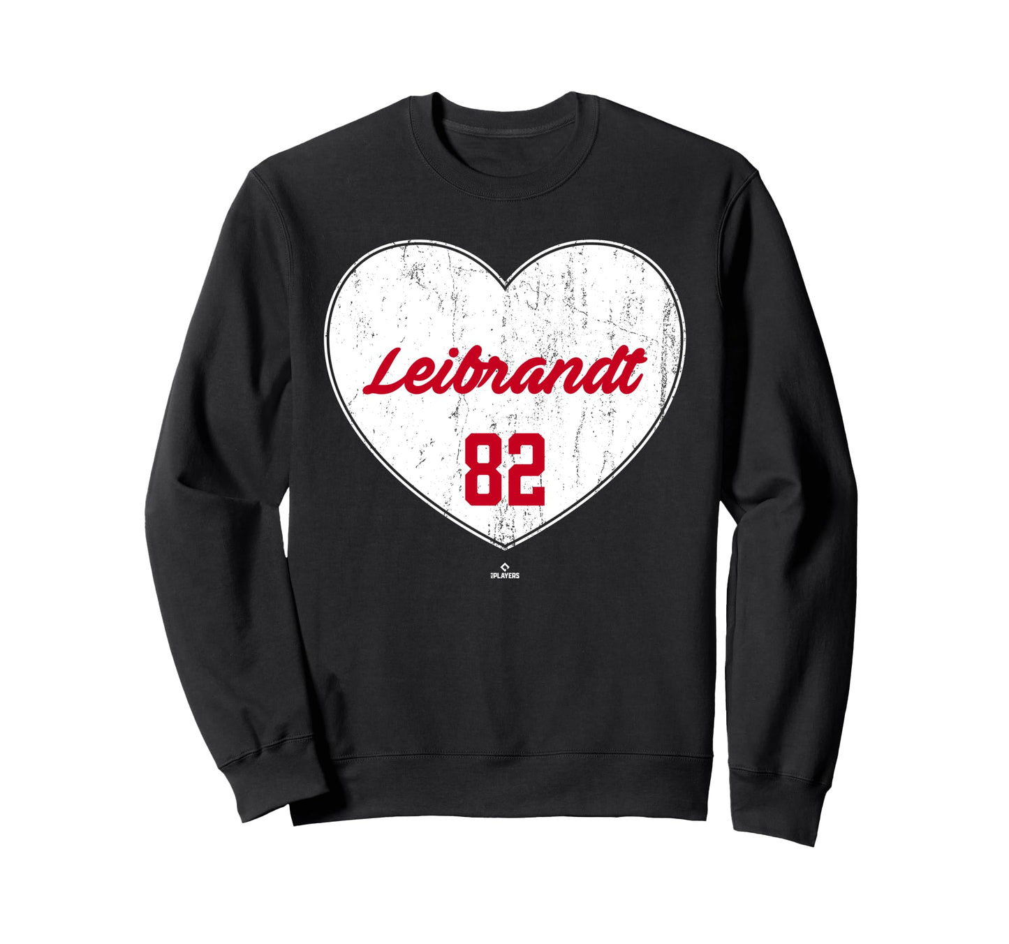 Distressed Heart Brandon Sweatshirt - Casual Everyday Wear Men Women - T-Shirt, Sweatshirt, Hoodie