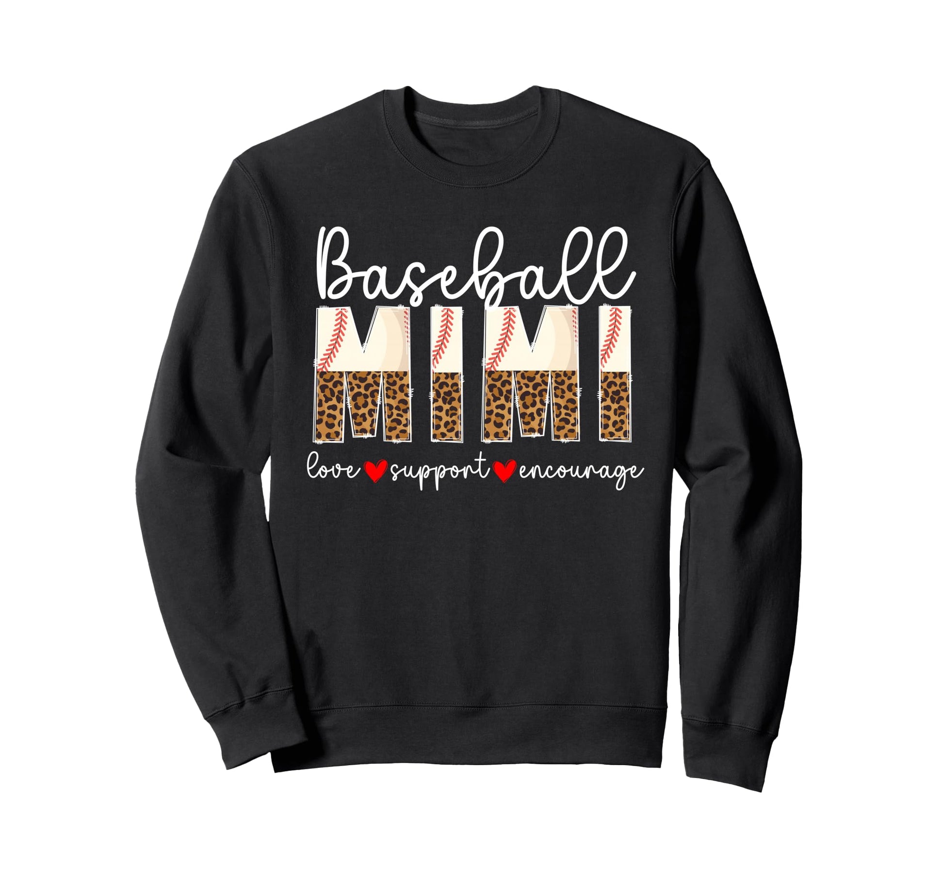 Baseball Mimi Love Support Mimi Sweatshirt - Aesthetic Graphic for Adults - T-Shirt, Sweatshirt, Hoodie