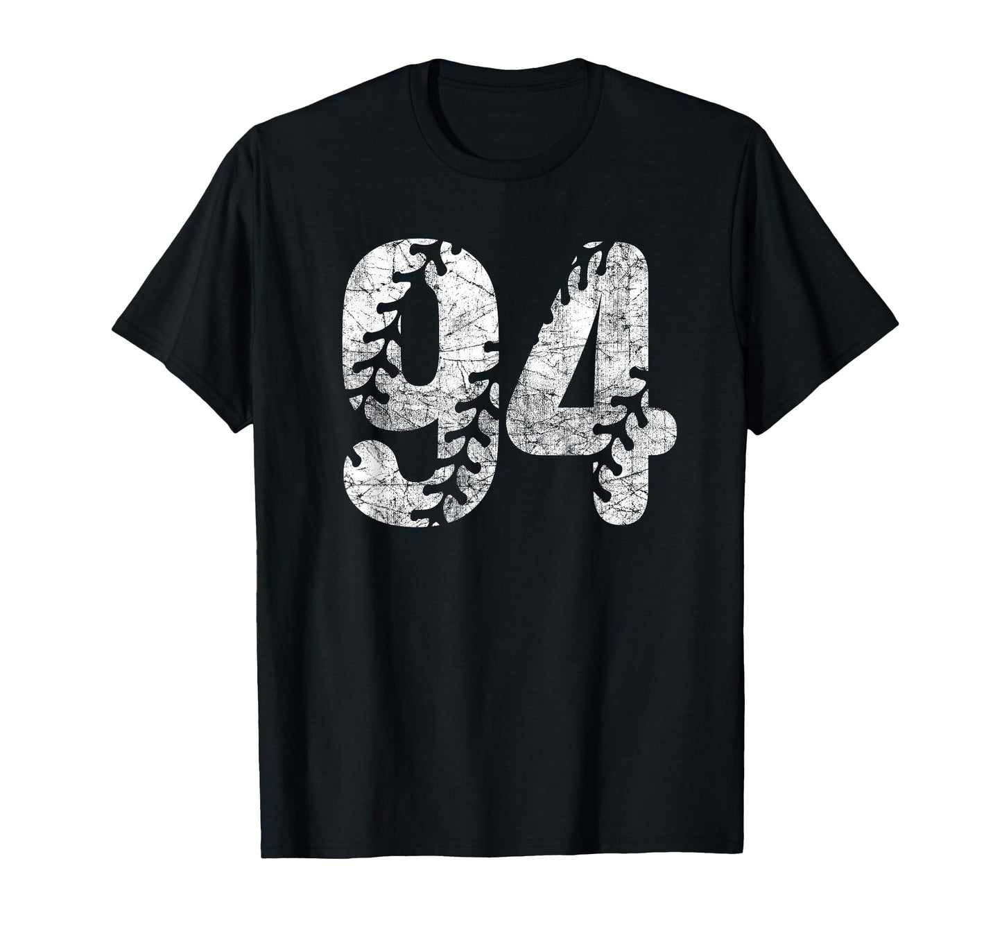 Baseball Softball Mom 94 Number 94 T-Shirt - Novelty Apparel Unisex - T-Shirt, Sweatshirt, Hoodie