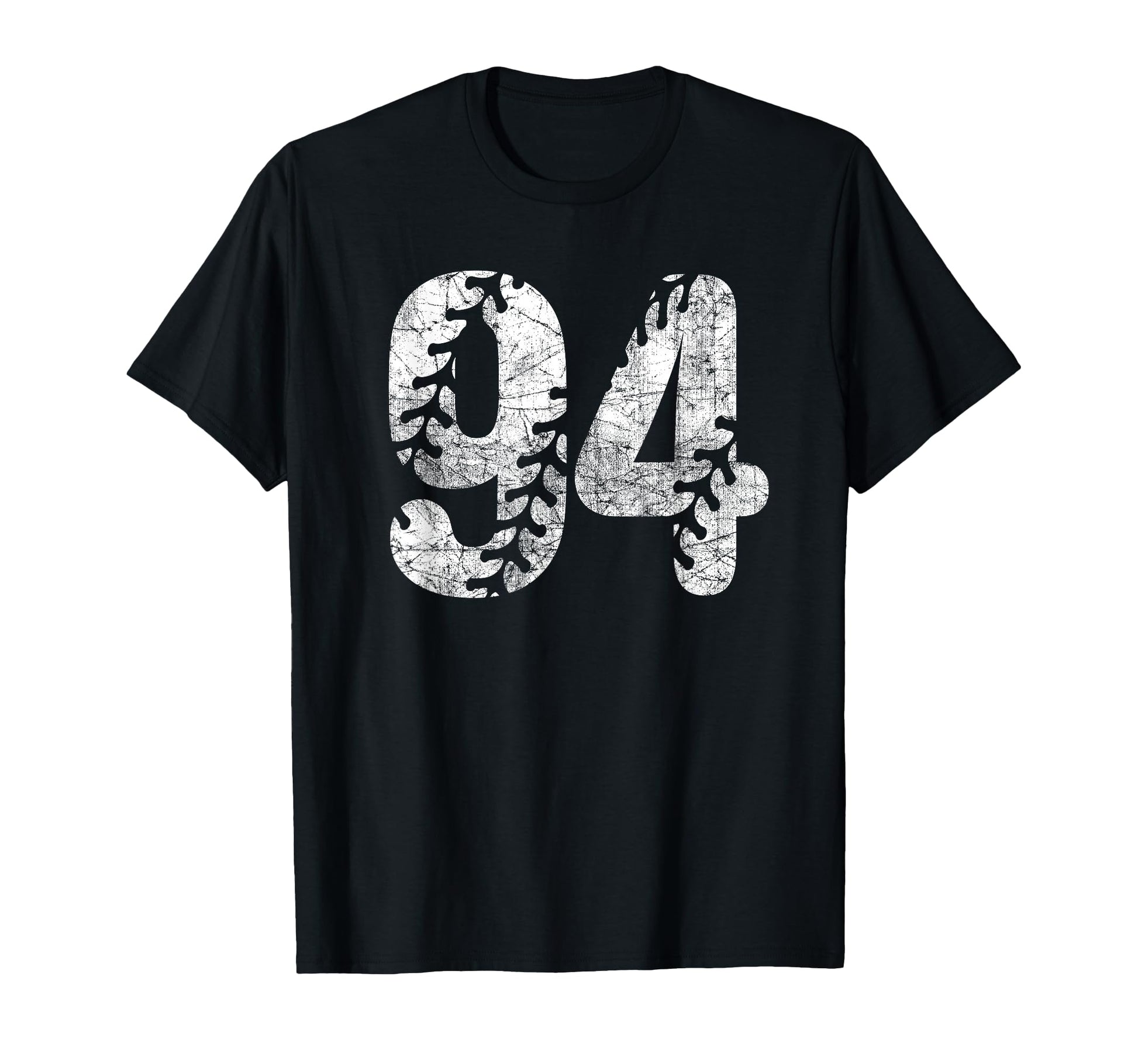 Baseball Softball Mom 94 Number 94 T-Shirt - Novelty Apparel Unisex - T-Shirt, Sweatshirt, Hoodie