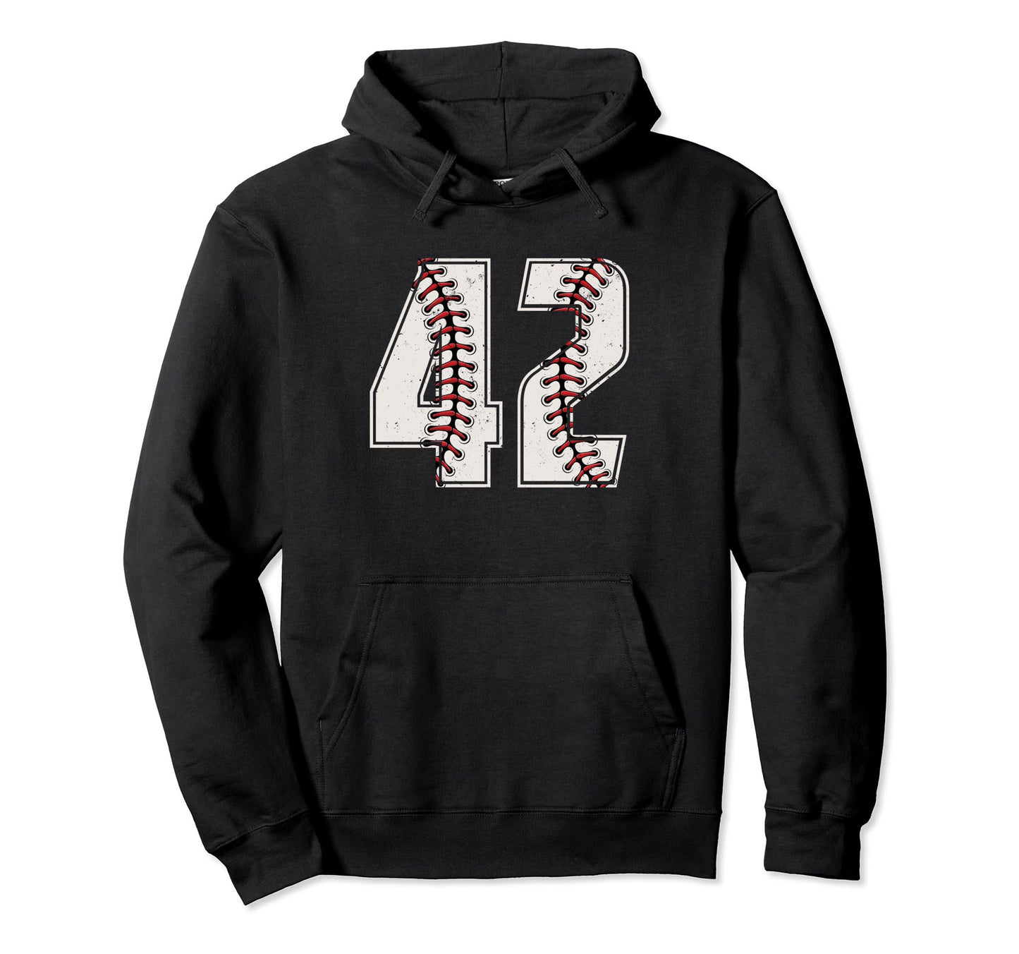 Baseball Player Number 42 Forty Two Hoodie - Casual Everyday Wear Unisex - T-Shirt, Sweatshirt, Hoodie