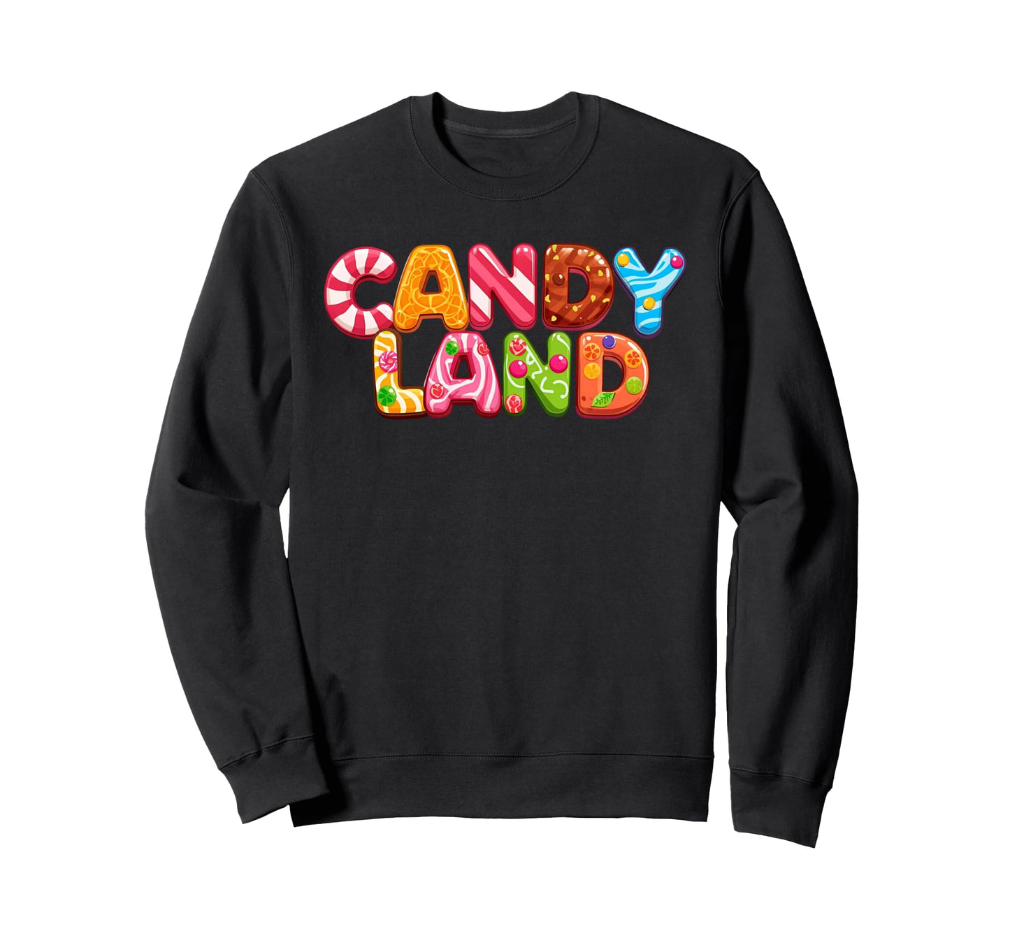 Candy Land Logo Candys Sweatshirt - Unique Graphic Unisex - T-Shirt, Sweatshirt, Hoodie